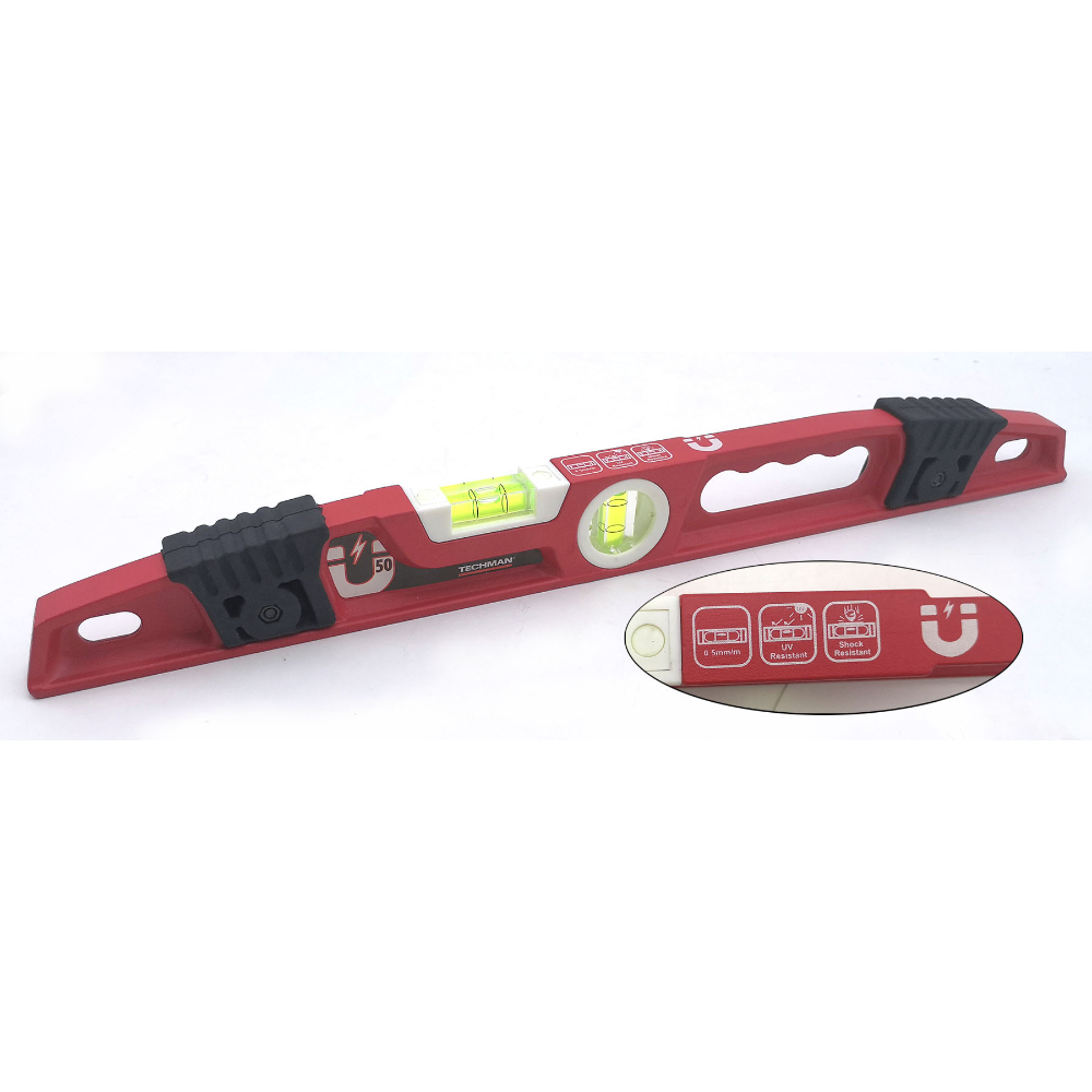 Niveau trapeze magnet.TECHMAN 500mm - TECHMAN - 0010955