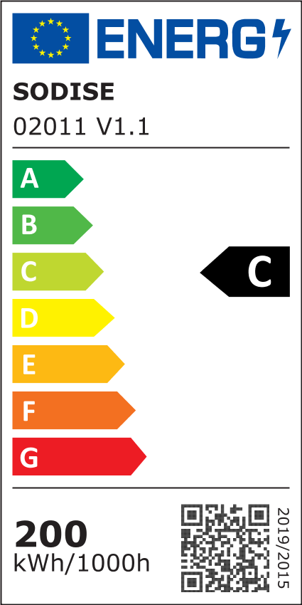 Lampe gamelle LED 230V 200W 26000 lumens 6500K sans abat jour GIGALUX - 02011