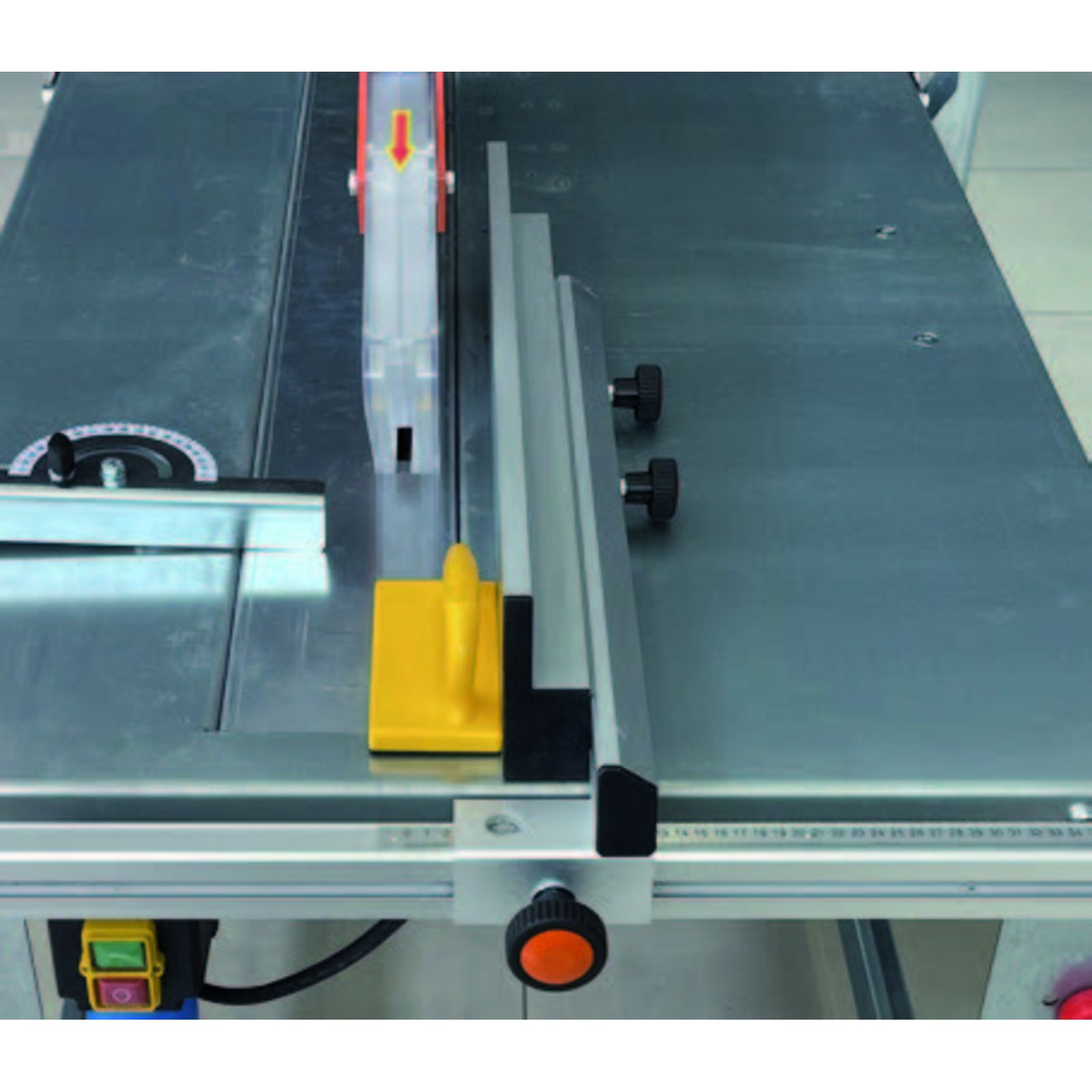 Scie circulaire chantier 450 mm 150 mm coupe 400 V 16 A 4,2 kW galvanisée GOLZ - CBS450P-5
