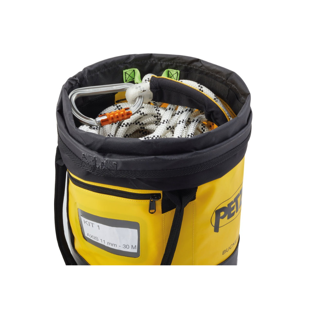 Sac Bucket 15L jaune PETZL - S001AA00