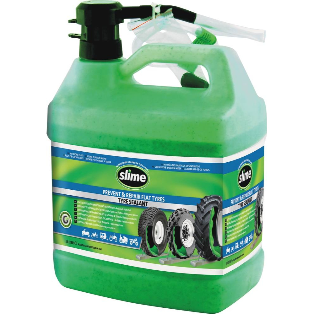 Gel anti-crevaison - bidon de 3,8L - pneu tubeless SLIME - 10078