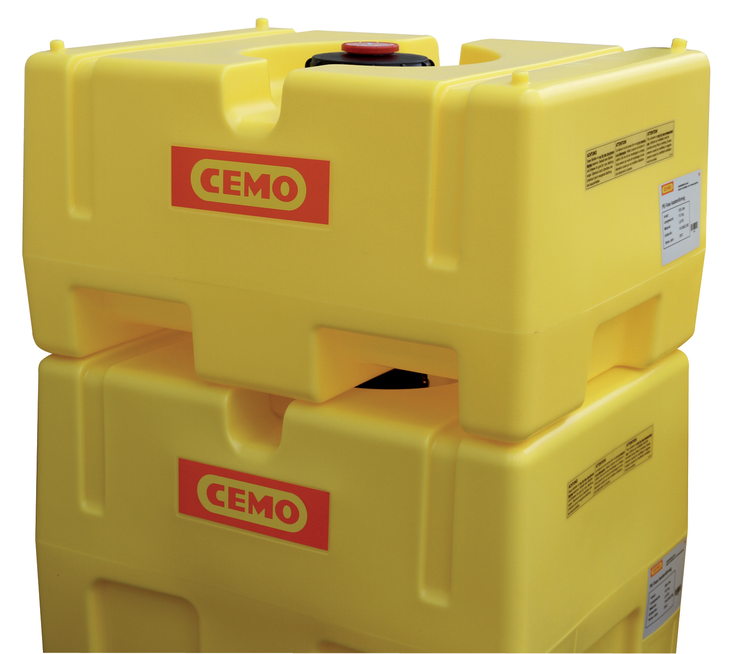 Cuve PE rectangulaire 125 CEMO - 10095