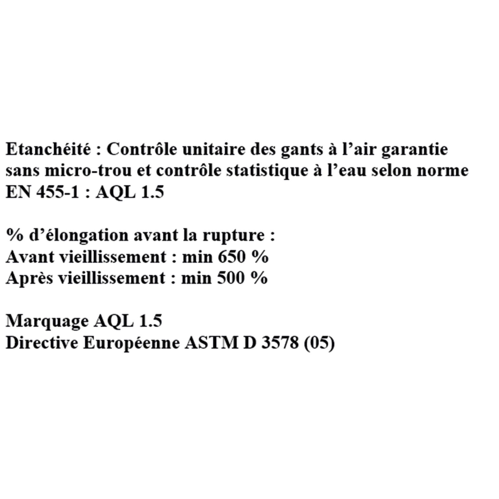 Gants latex Taille 8-9 L'OUTIL PARFAIT - 3016000