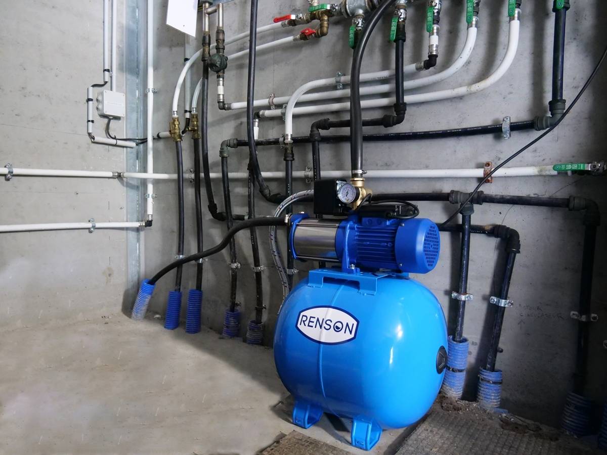 GROUPE DE SURPRESSION 80L POMPE 1,1KW 230V - RENSON - 103460