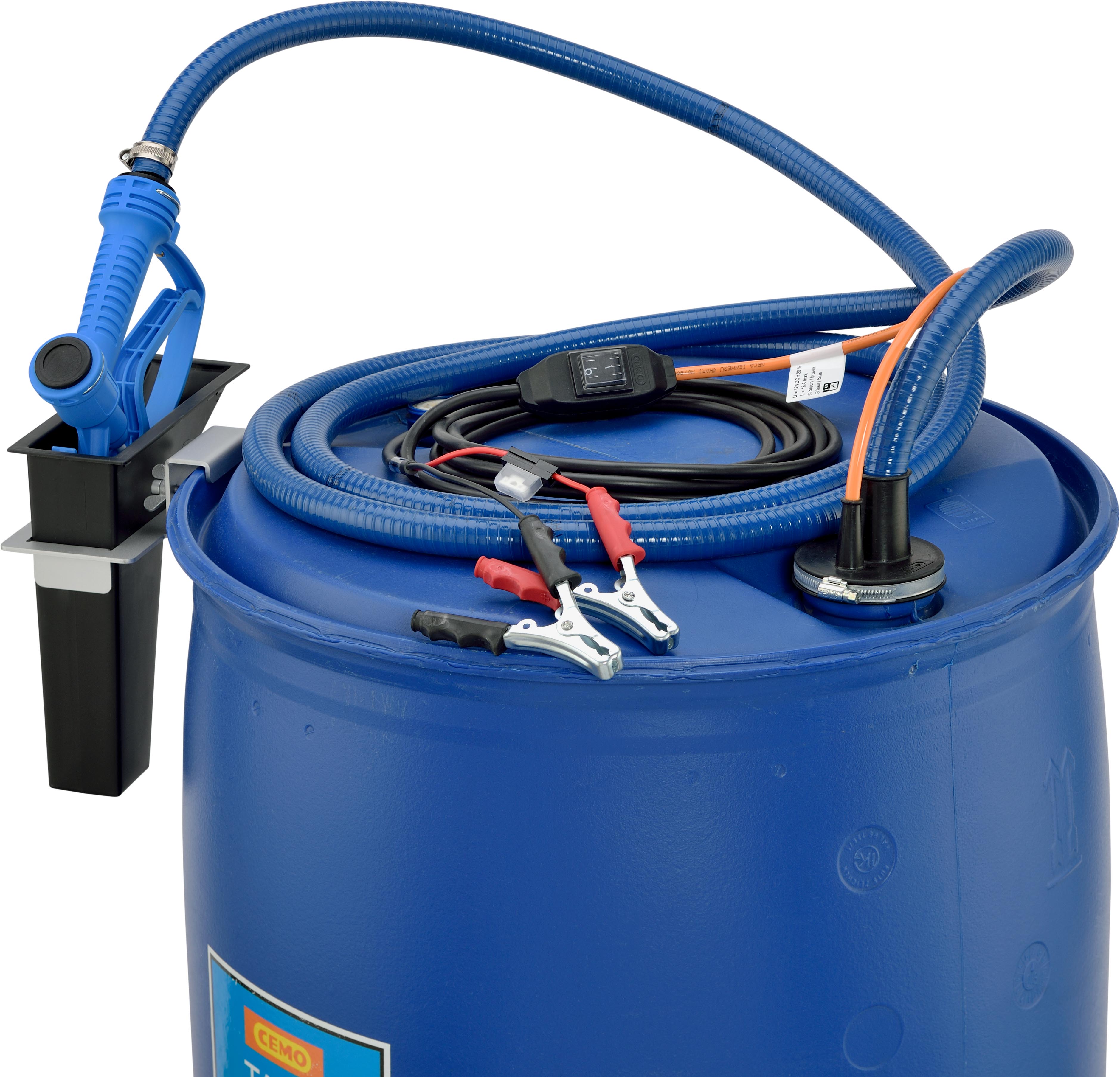 Pompe CENTRI SP30 12 V pour AdBlue®, pistolet automatique en polypropylène et inox CEMO - 10488