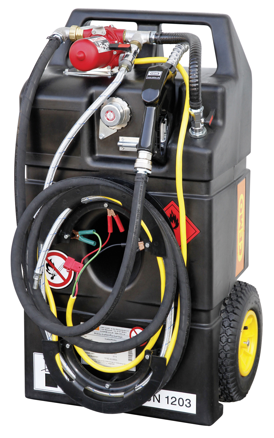 Caddy vidange 95 électrique ATEX CEMO - 10762