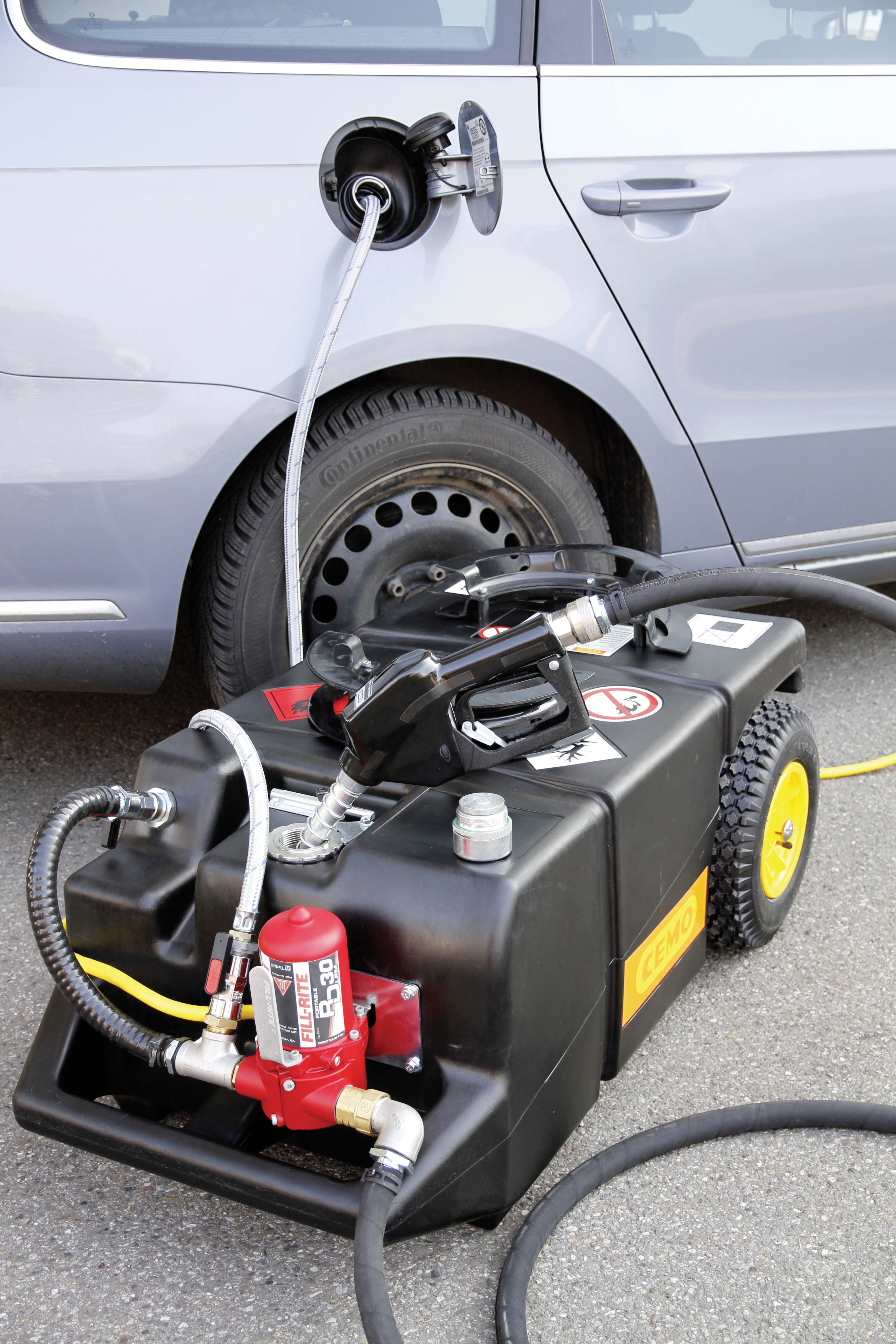 Caddy vidange 95 électrique ATEX CEMO - 10762