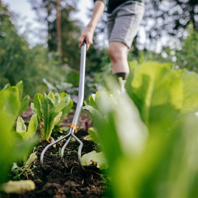 CULTIVATEUR ERGONOMIC 3 DENTS MANCHE COURBE FISKARS - 1076978