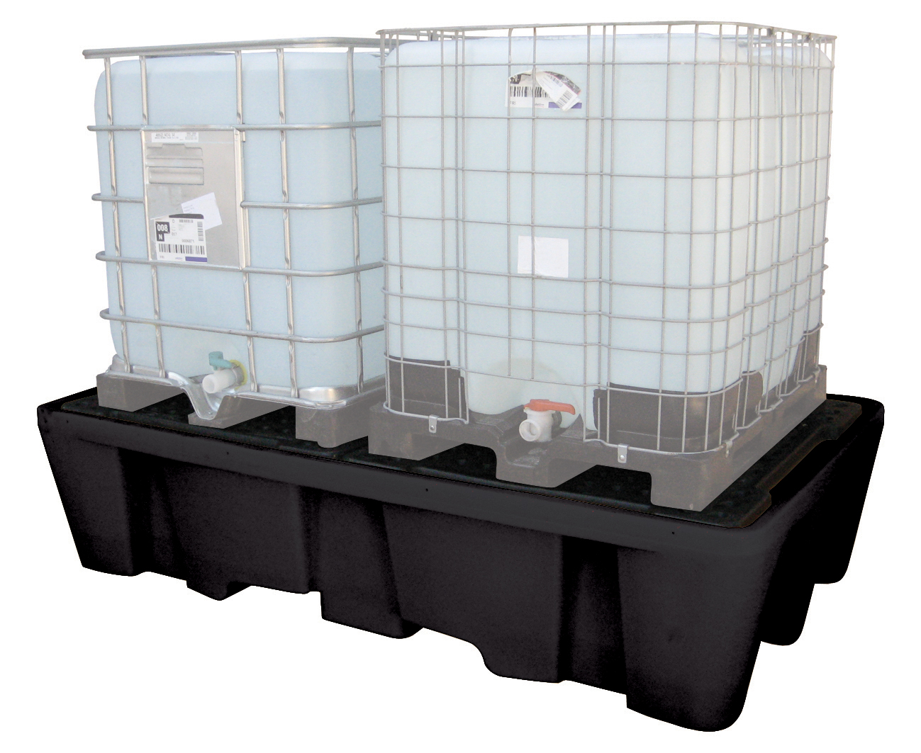 Bac CUBI-PE 1100/2 sans caillebotis CEMO - 10940