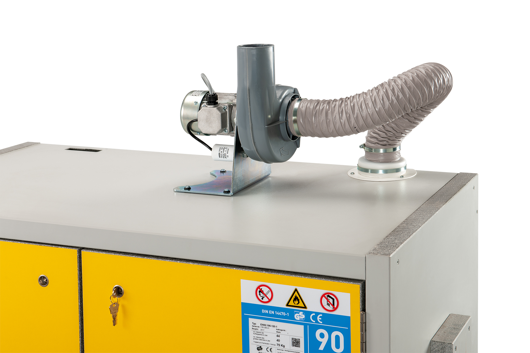 Ventilation radiale pour armoires anti-feu Protecto-Line CEMO - 11431