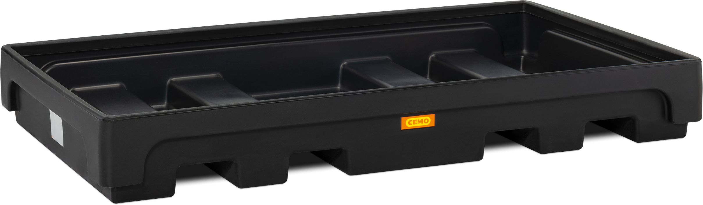 Bac de rétention PE Sol 18/405 sans caillebotis pour alvéole 180 x 110 cm CEMO - 11468