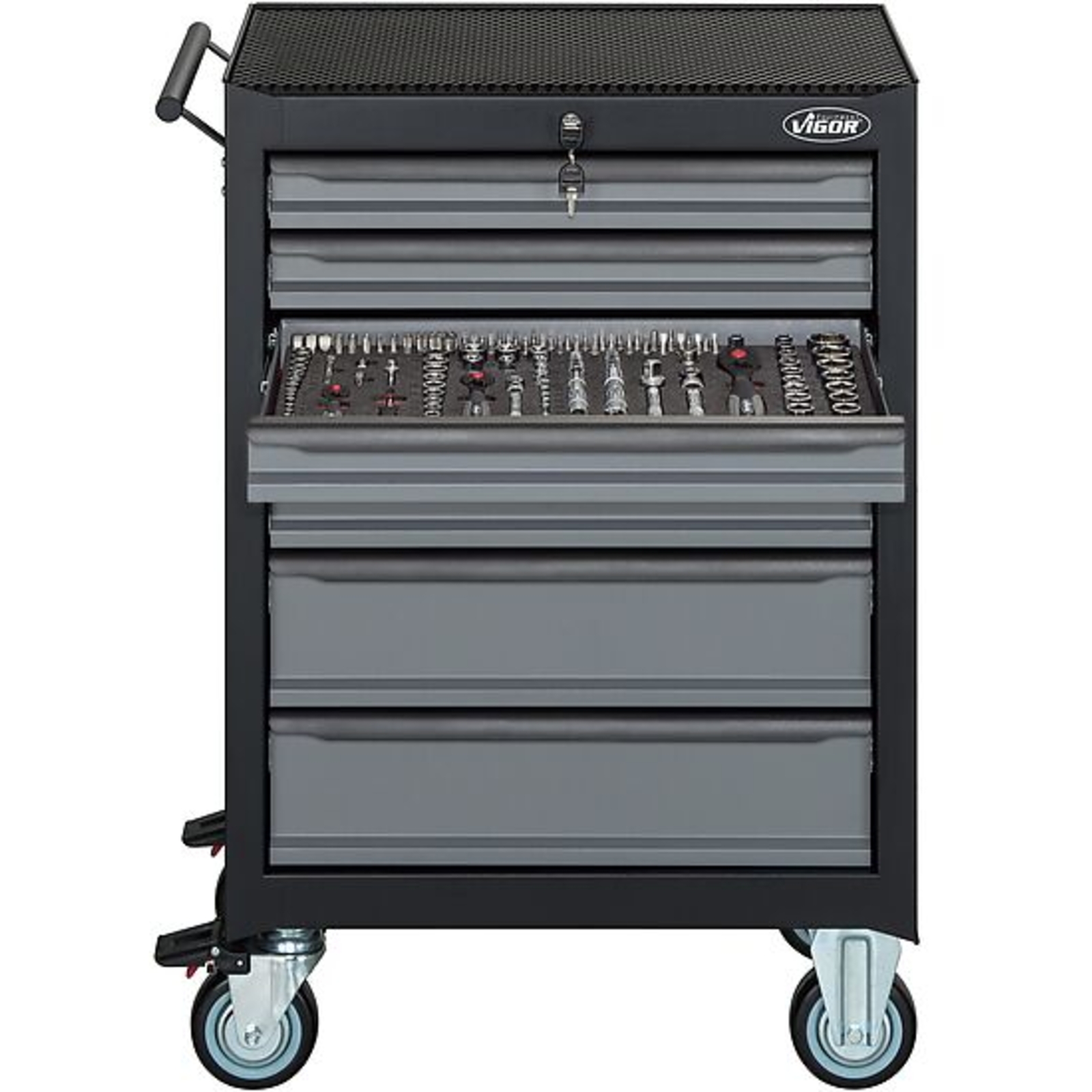 Servante d'atelier séries M avec assortiment  VIGOR - V2379N/210