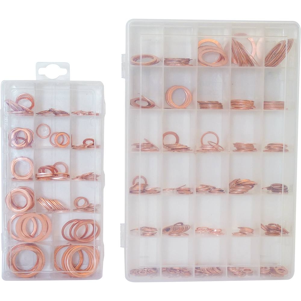 Rondelle cuivre de 5 à 28mm - coffret de 400 pcs KLIPPER - 12914