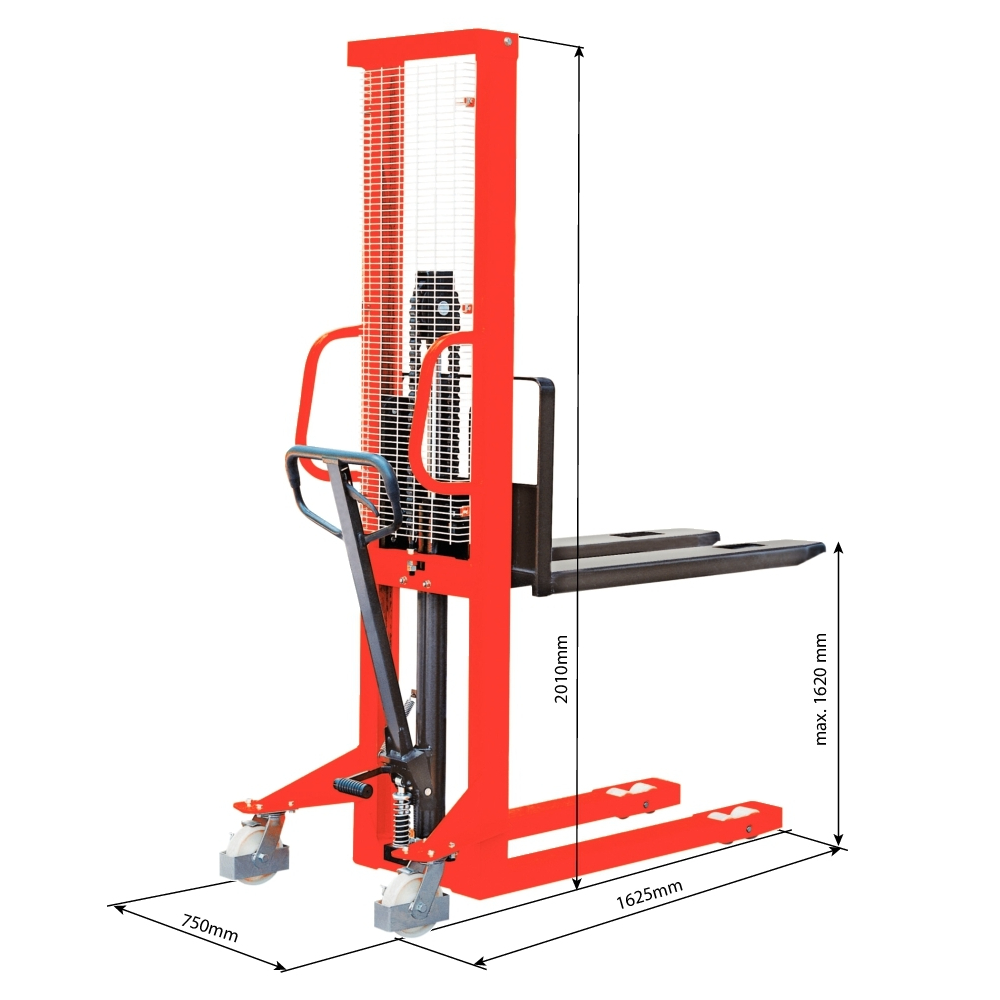 GERBEUR HYDRAULIQUE 160CM CAPACITE 500KG - DRAKKAR EQUIPEMENT - 13122