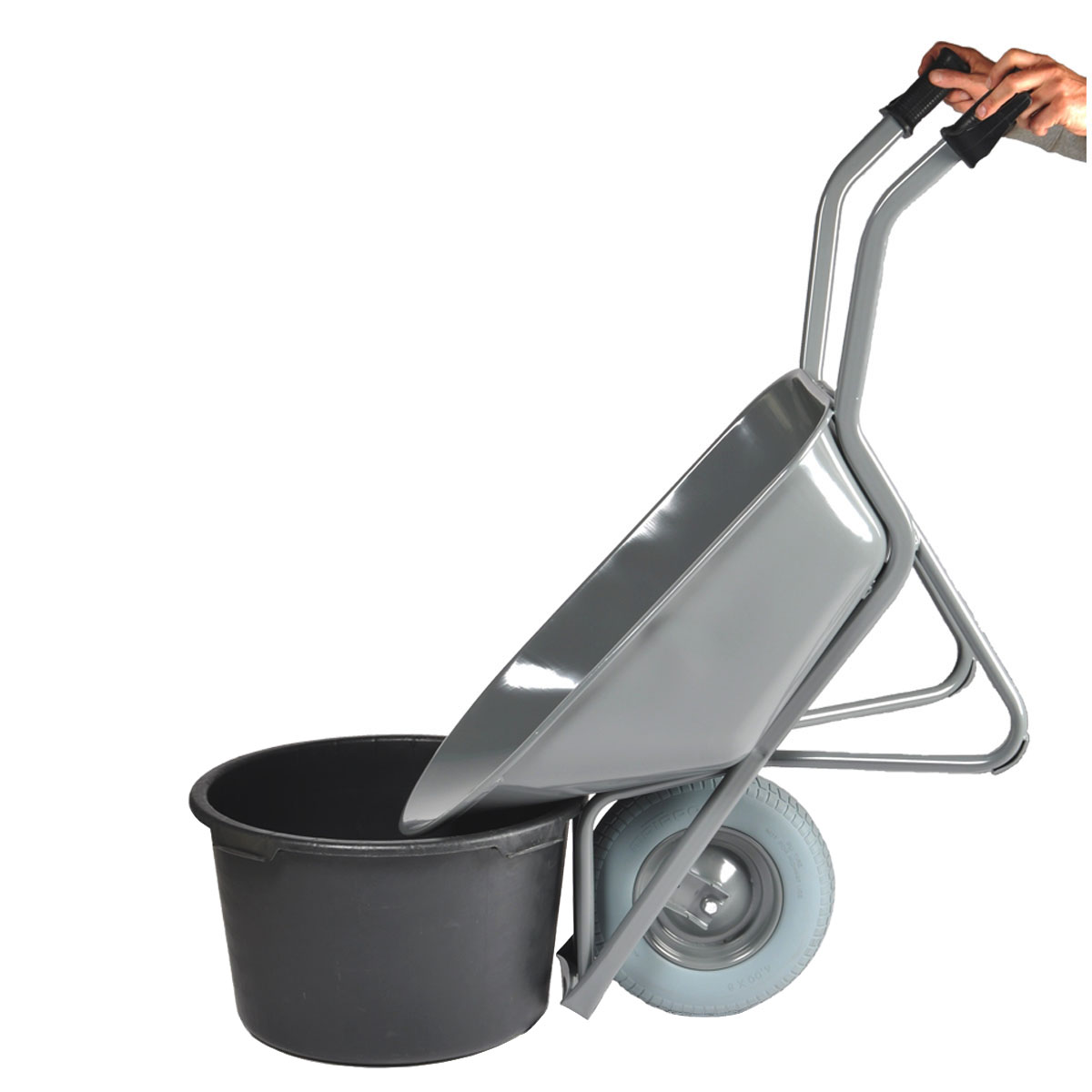 Brouette Matador 80L roue increvable caisse robuste EASY RIDER - 13727