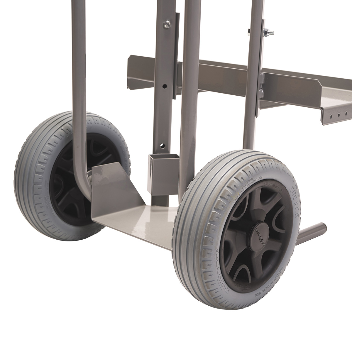 Diable pour poste à souder avec roue increvable MATADOR - 14595