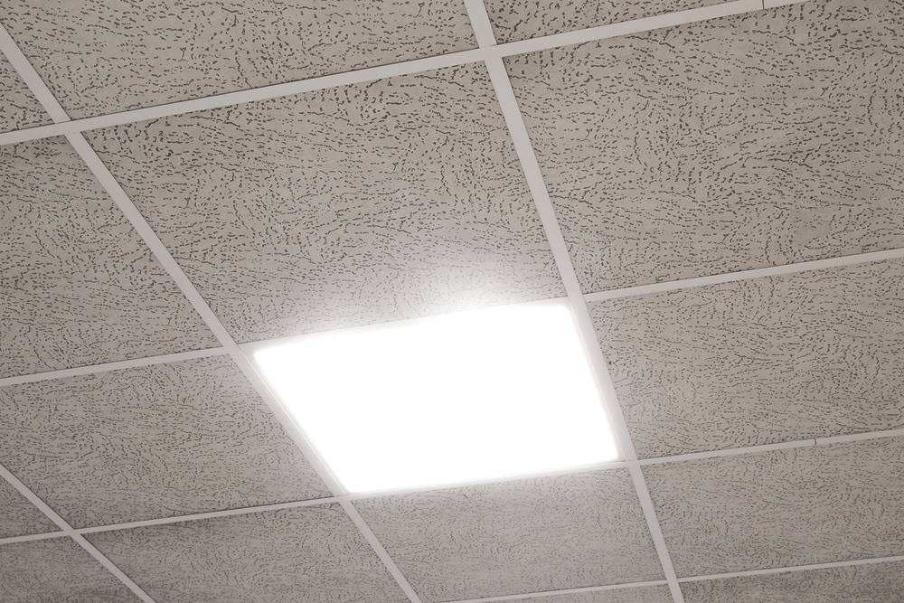 Dalle LED carrée 600mm 4000 lumens 4000K - 2153