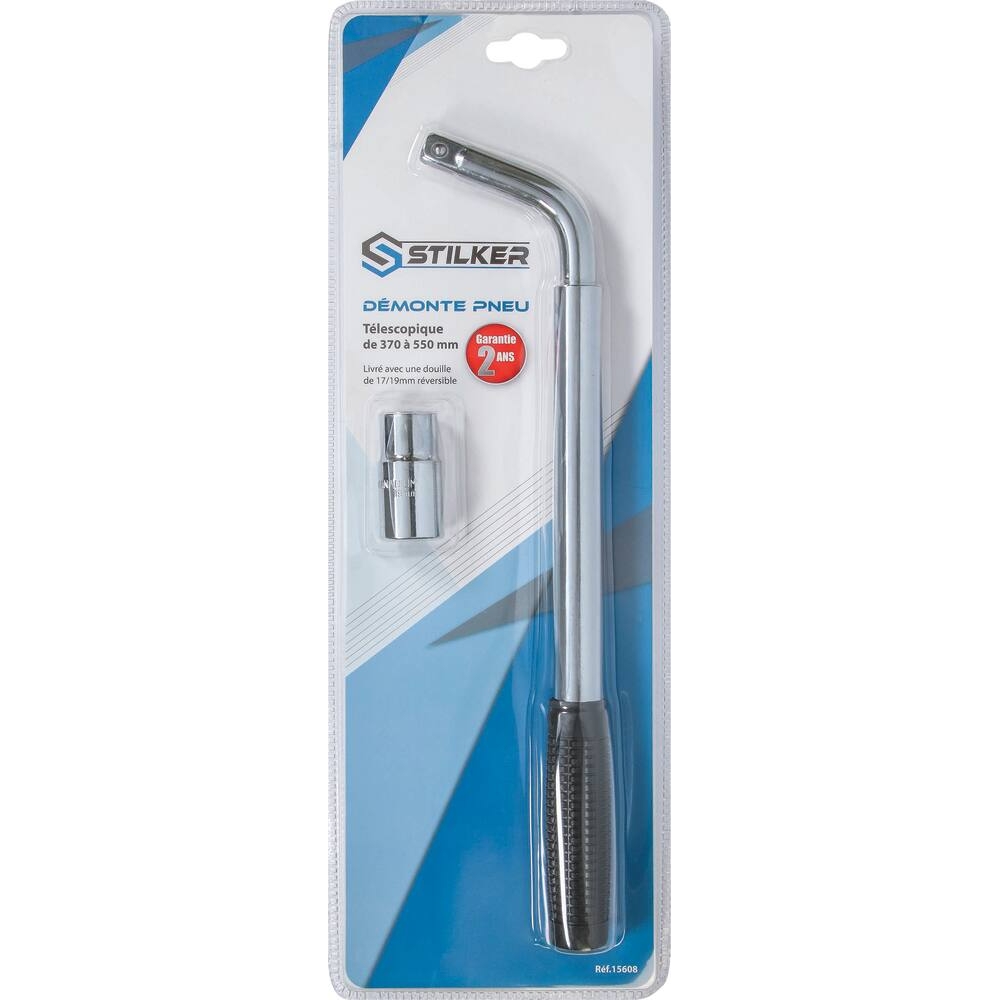 Démonte roues/pneus télescopique douille 17/19mm STILKER - 15608