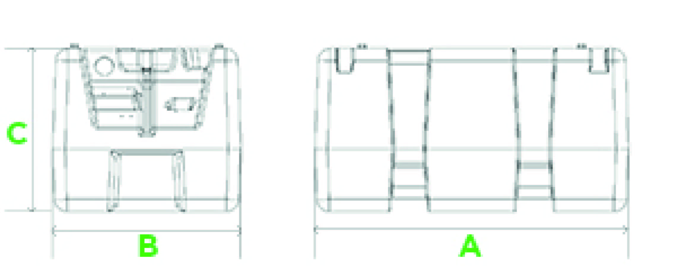 CUVE MOBILE 200L ADBLUE POMPE 12V 35L/M PIST AUTO - RENSON - 159118