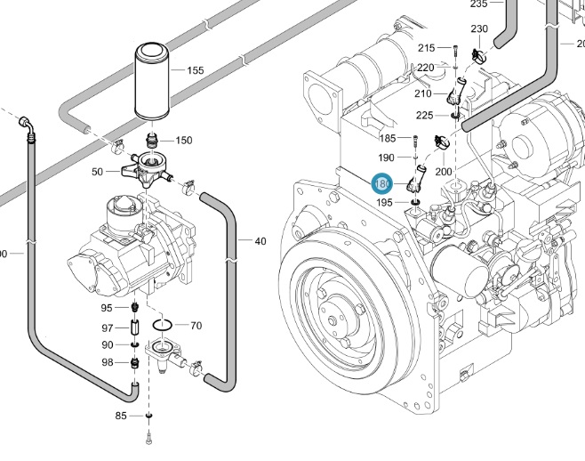 CONNECTEUR ORIGINE - ATLAS COPCO - 1604403501