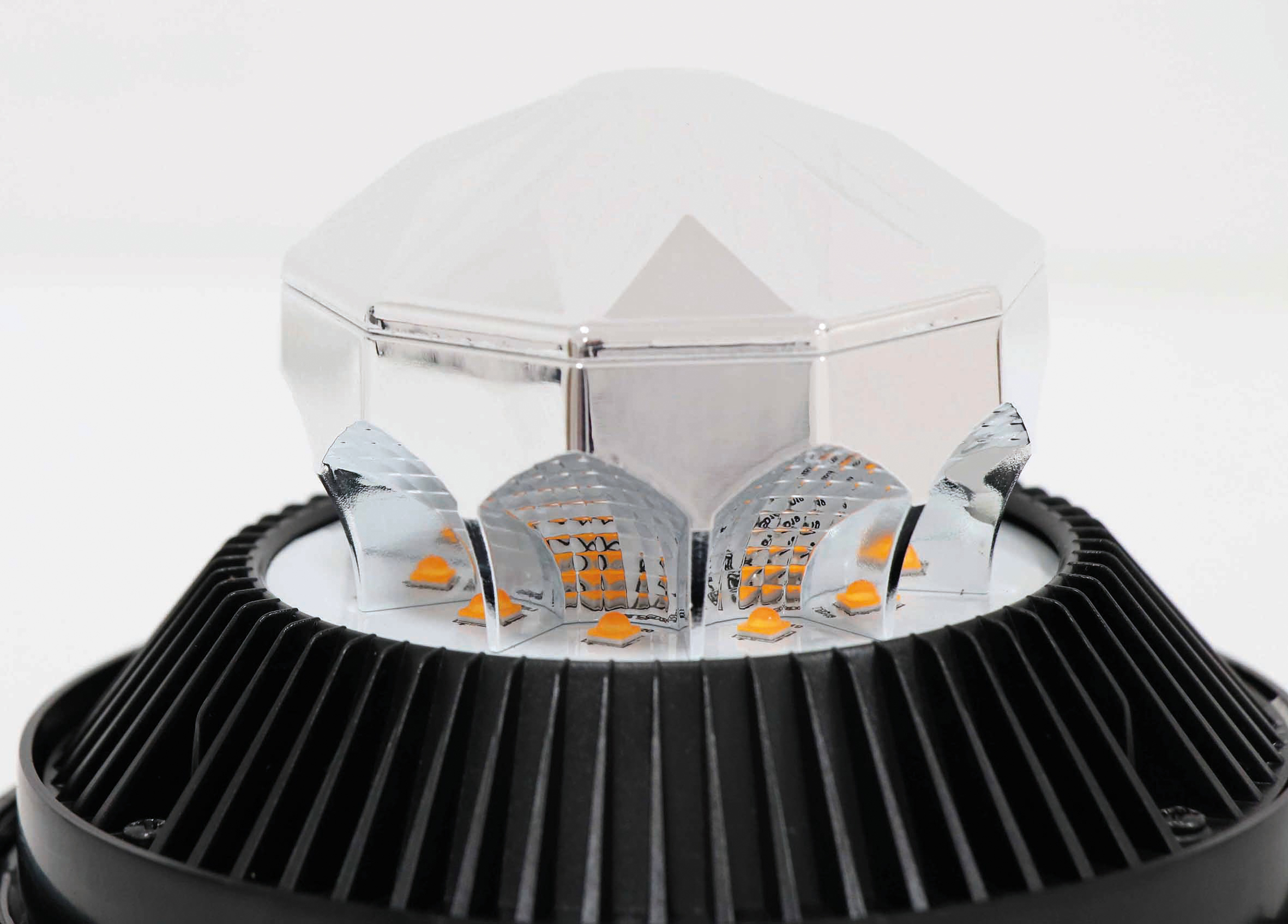 Gyrophare LED sur batterie 4A/h base magnétique SODIFLASH - 16378