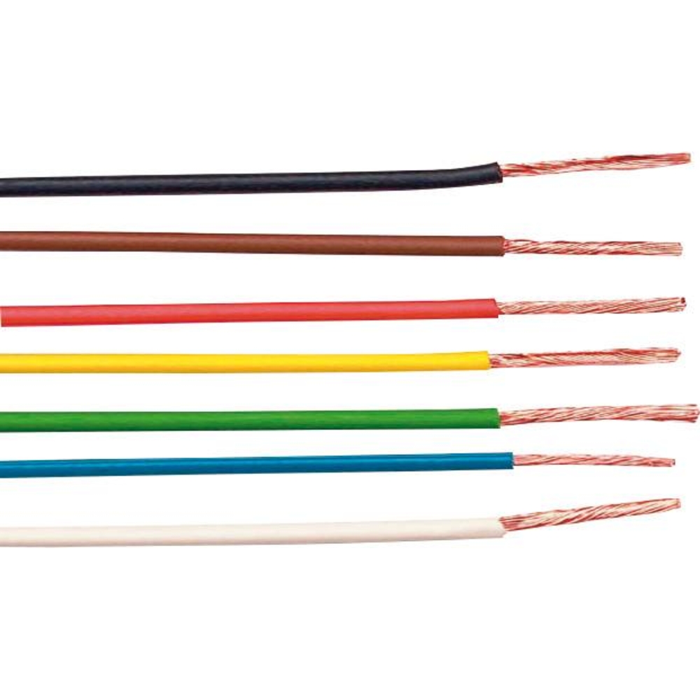 Fils de câblage souple 2,5mm² vert - Bobine de 25m - 16728