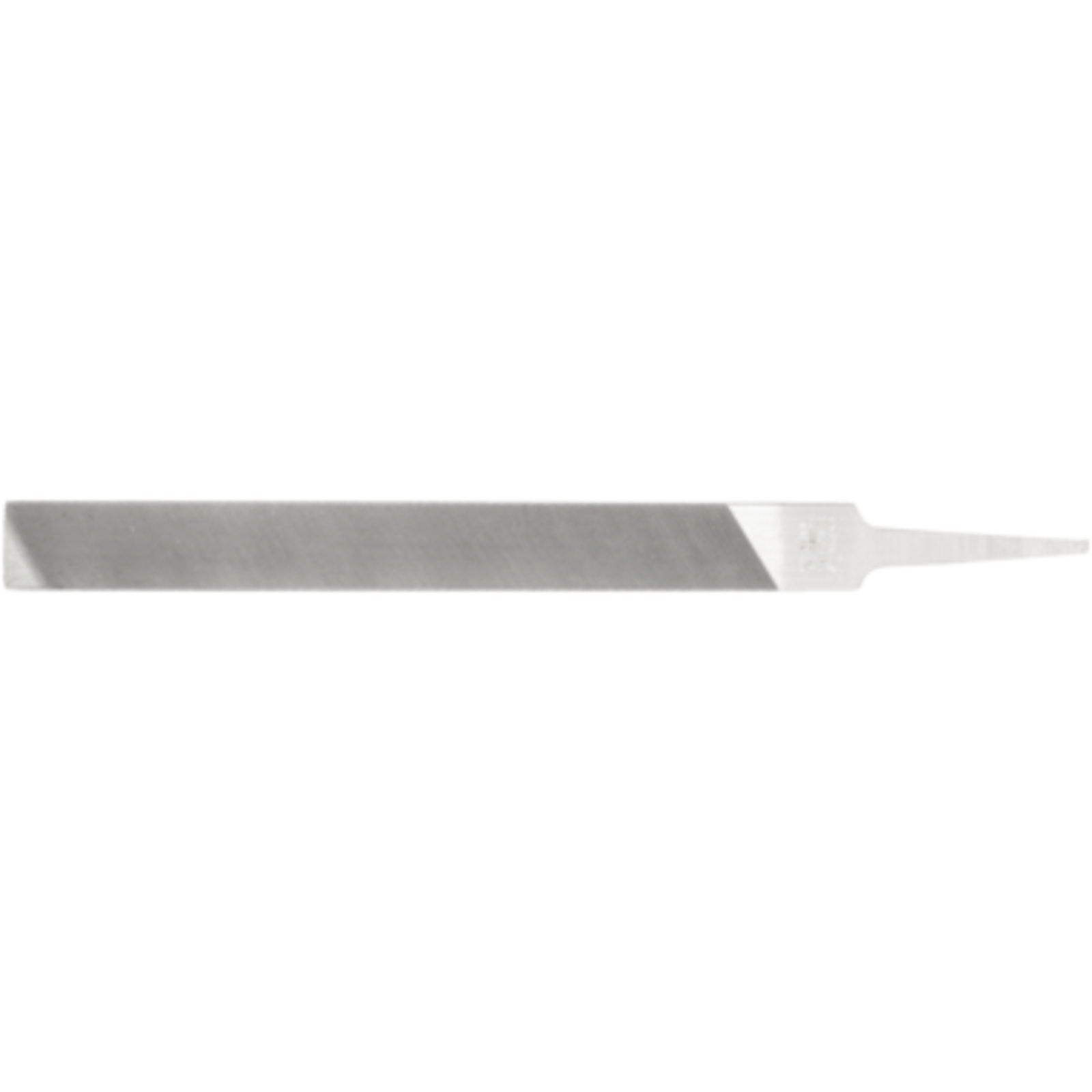 Lime de scie plate 250 mm 2 chants arrondis taille bâtarde sans manche BAHCO - 4-140-10-1-0