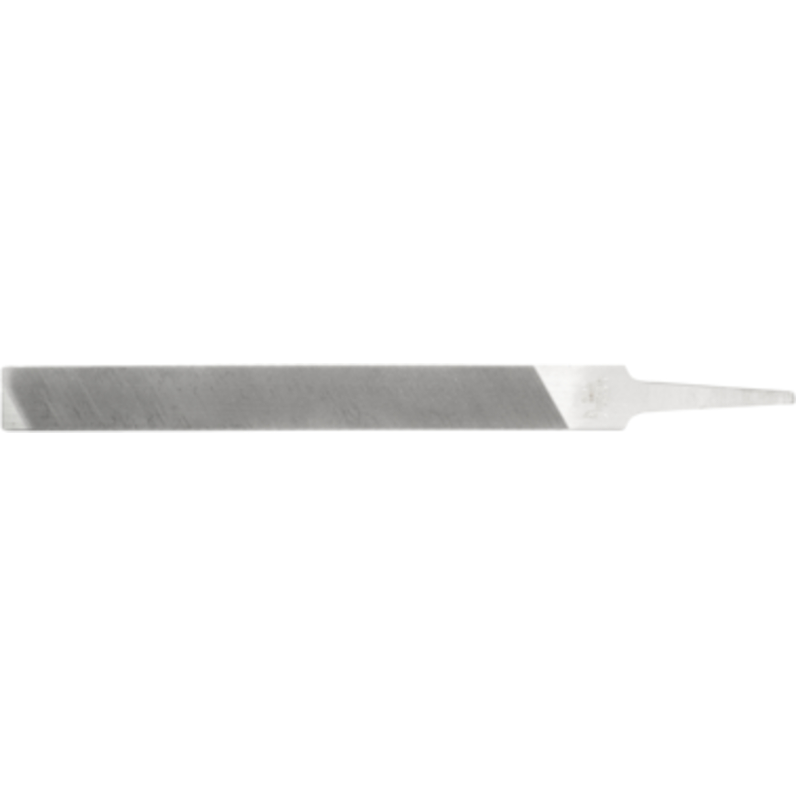 Lime de scie plate bâtarde 150 mm sans manche 1 chant arrondi BAHCO - 4-138-06-1-0