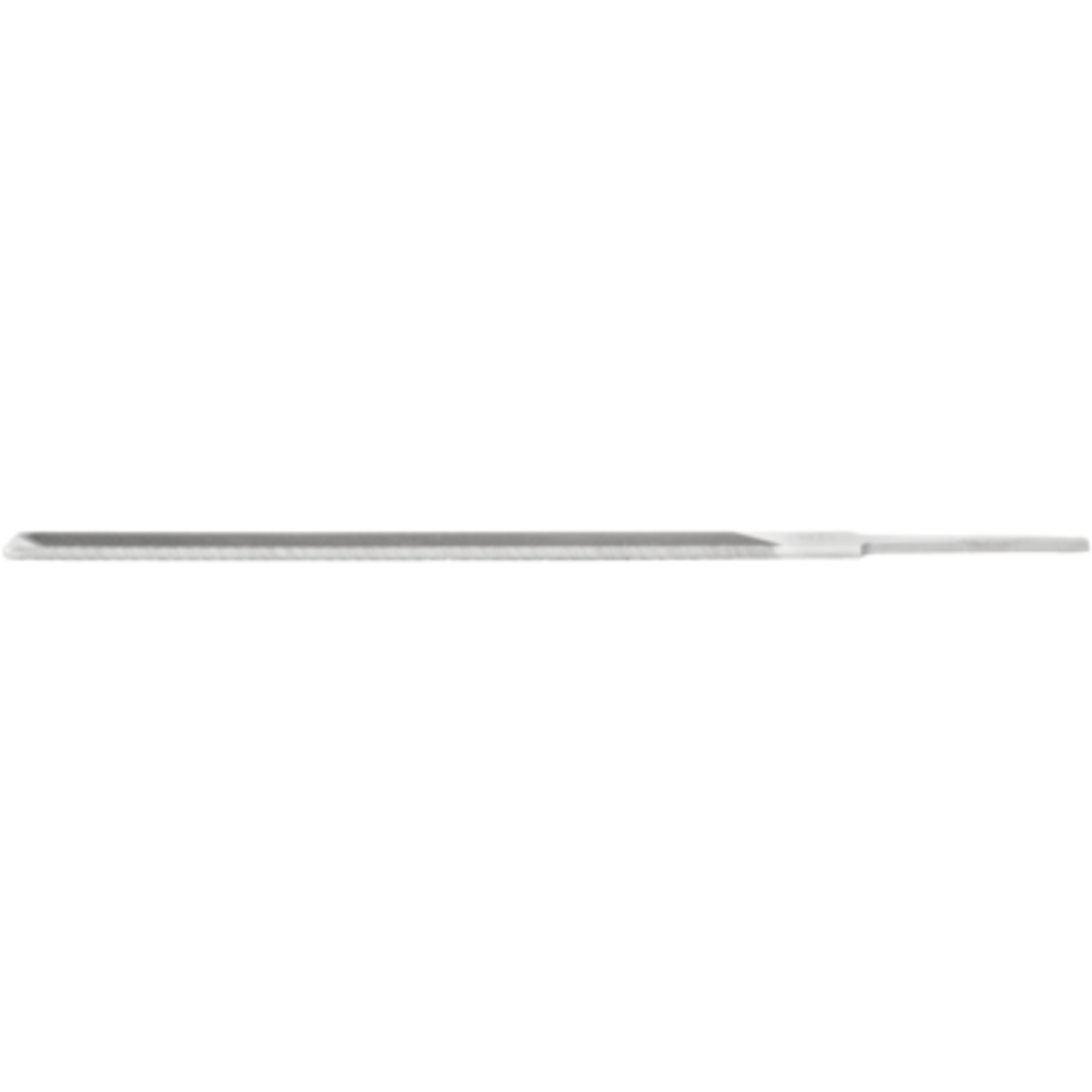 Lime de scie plate bâtarde 150 mm sans manche 1 chant arrondi BAHCO - 4-138-06-1-0