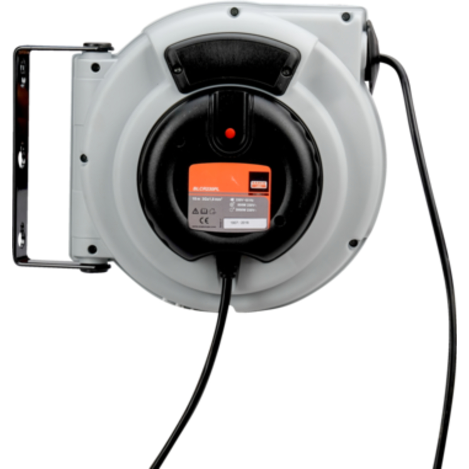 Enrouleur biphasé 230 V 15 m prises Schuko sans lampe BAHCO - BLCR230SC