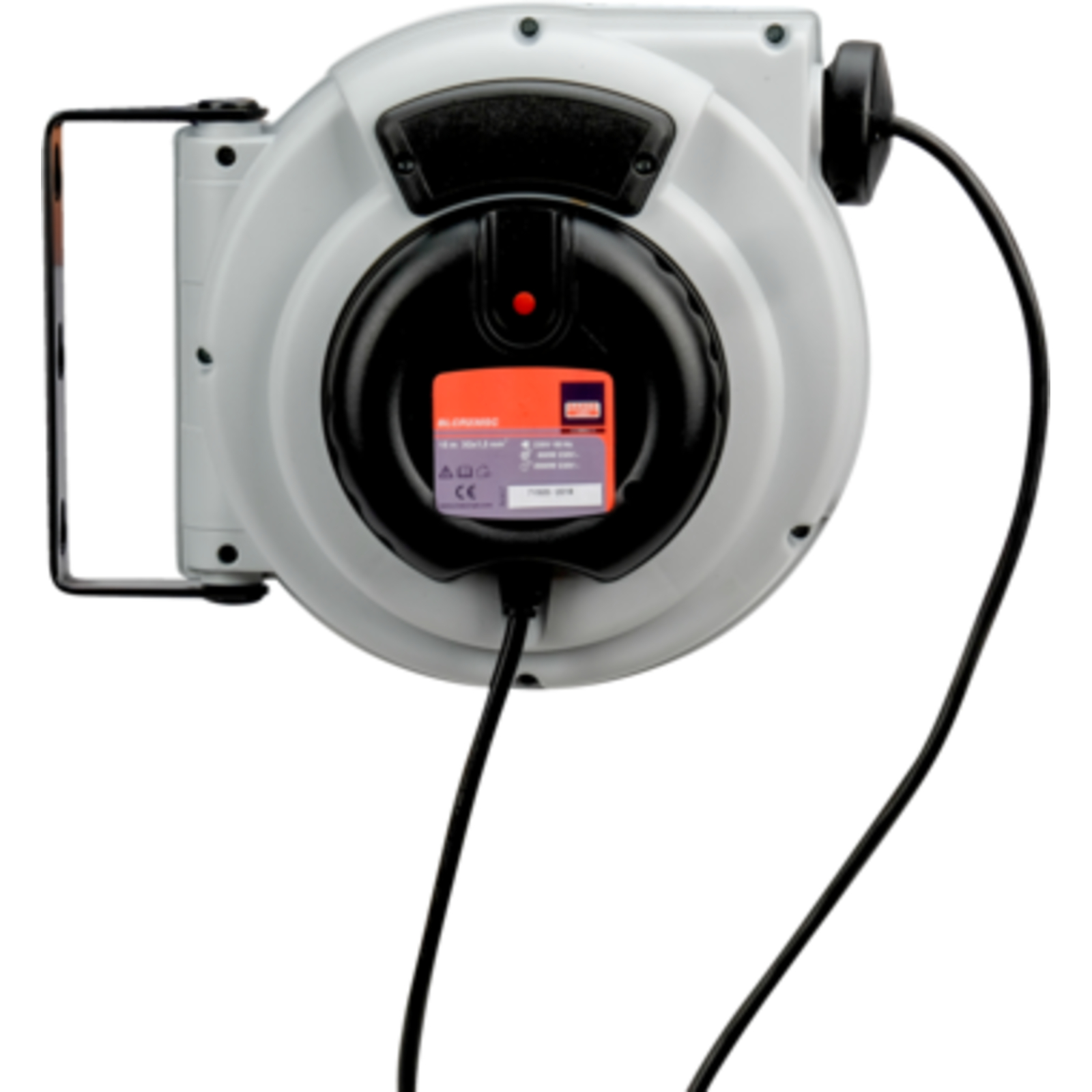 Enrouleur biphasé 230 V 15 m prises Schuko sans lampe BAHCO - BLCR230SC