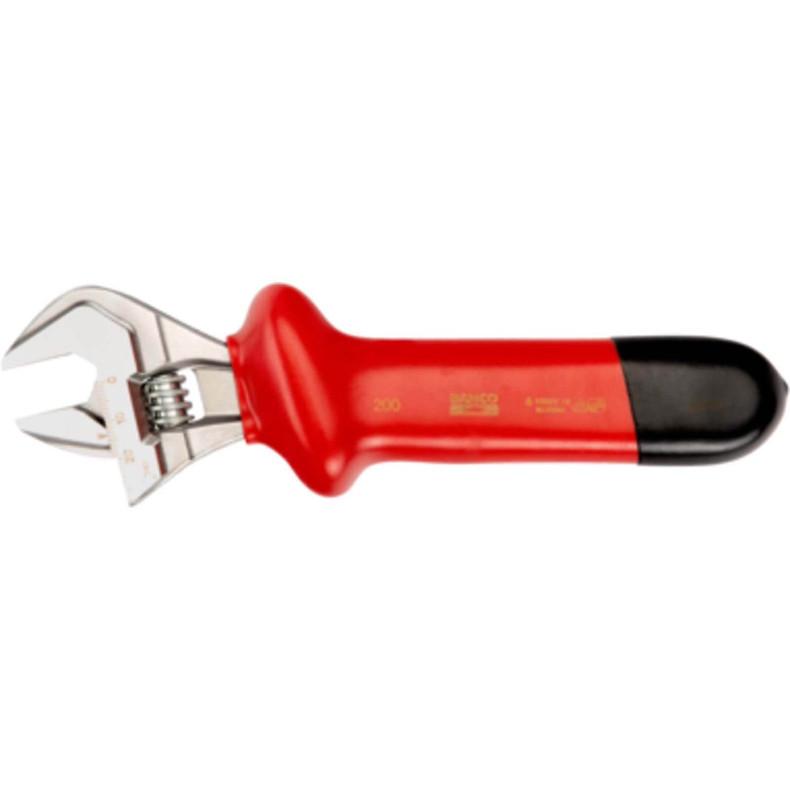 Clé à molette isolée VDE 260 mm vis papillon BAHCO - 8072V