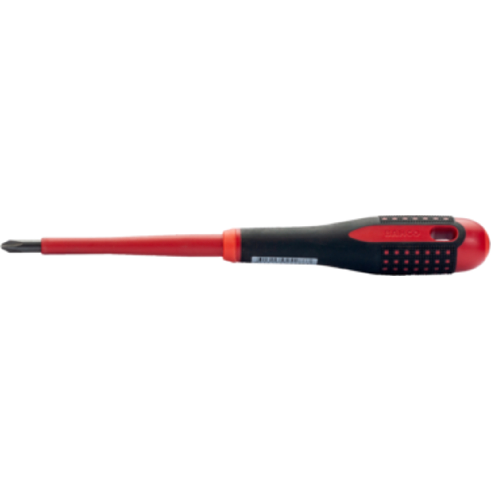 Tournevis Phillips isolé VDE PH2 175 mm manche tri-matière ERGO BAHCO - BE-8622S