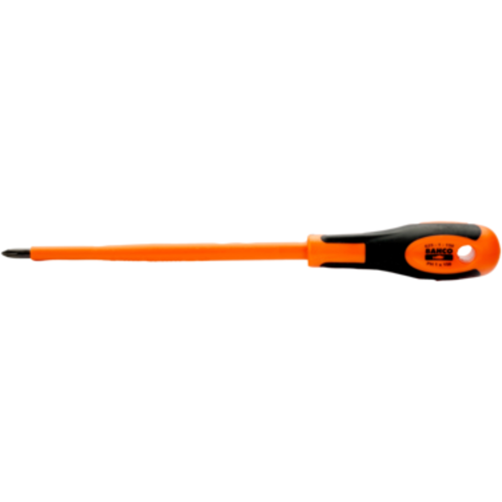 Tournevis Phillips isolé VDE PH2 175 mm manche bi-matière BAHCO - 625-2-175