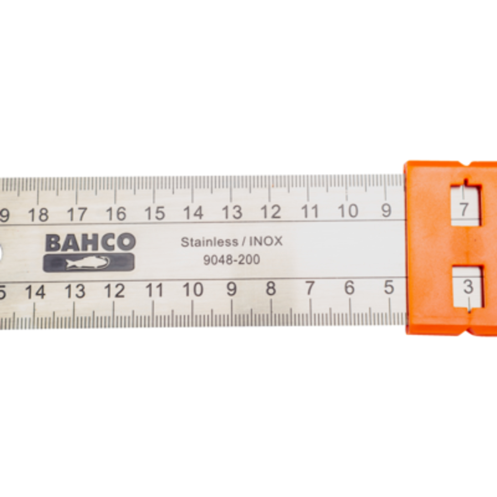 Équerre de charpentier 200 mm lame inox marqueur coulissant BAHCO - 9048-200