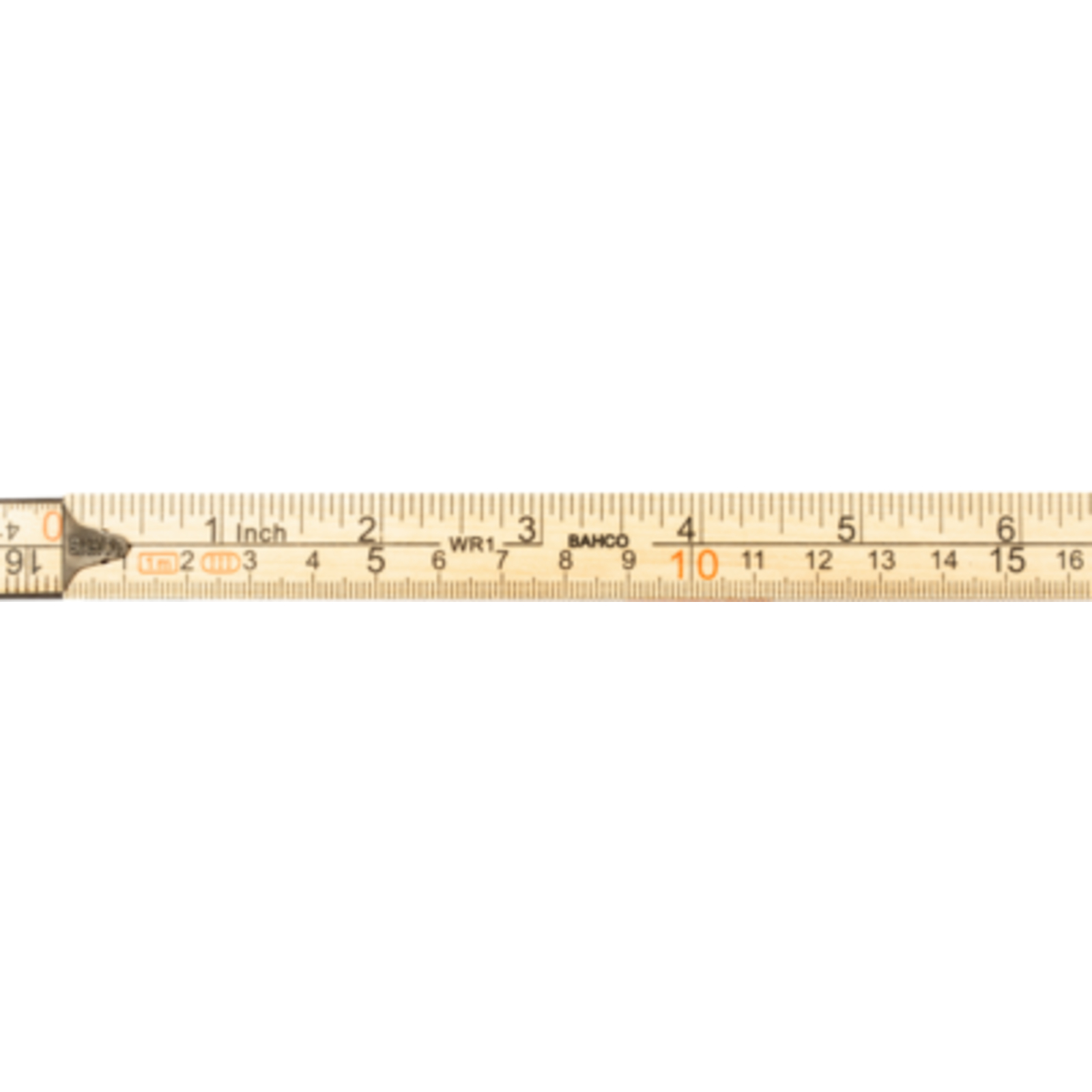 Mètre pliant bois 5 sections métriques 1 m BAHCO - WR1-MM