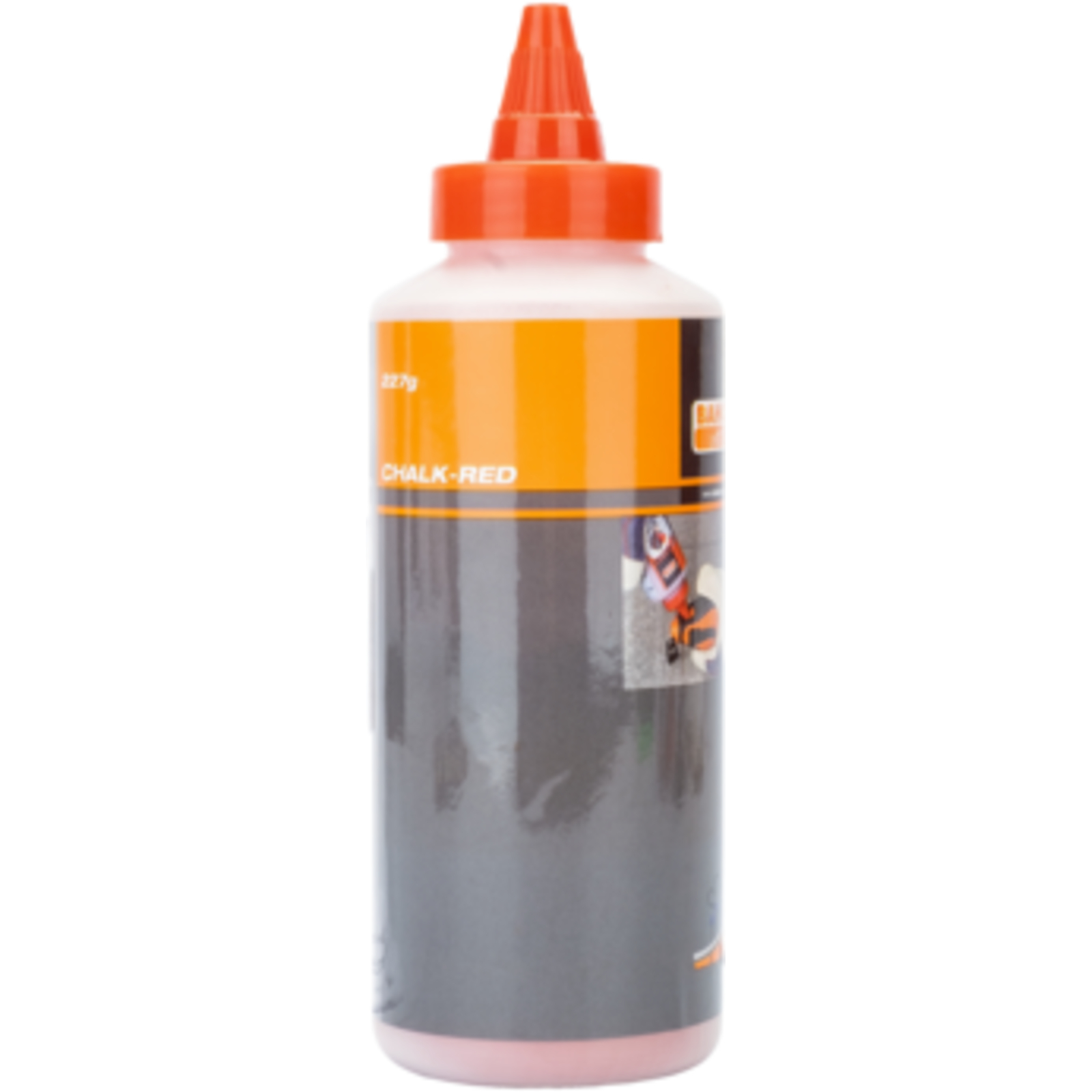 Craie jaune 227 g flacon verseur pour cordeau traceur intérieur et extérieur BAHCO - CHALK-YELLOW