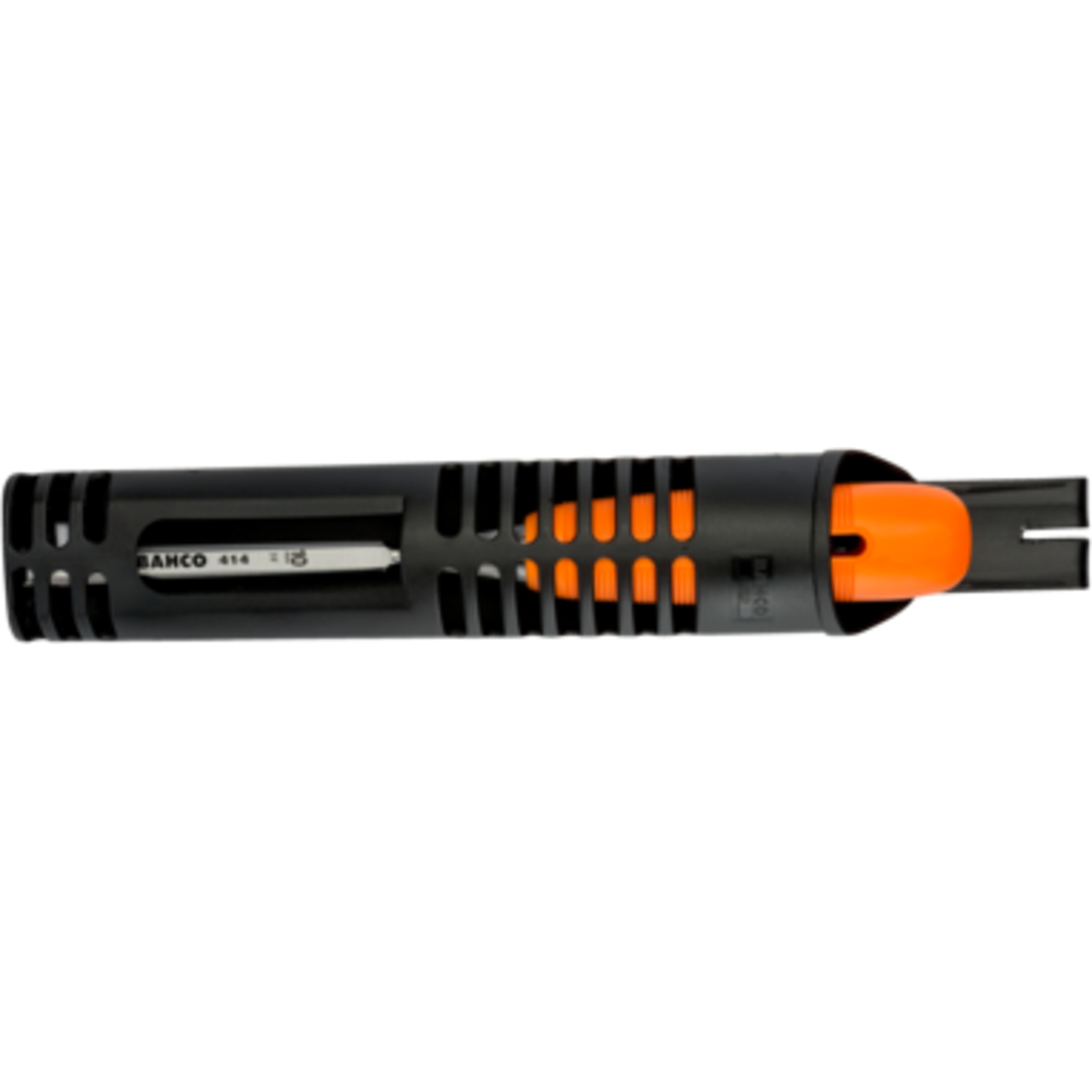 Burin bois lame 20 mm manche polypropylène orange avec étui BAHCO - 414-20