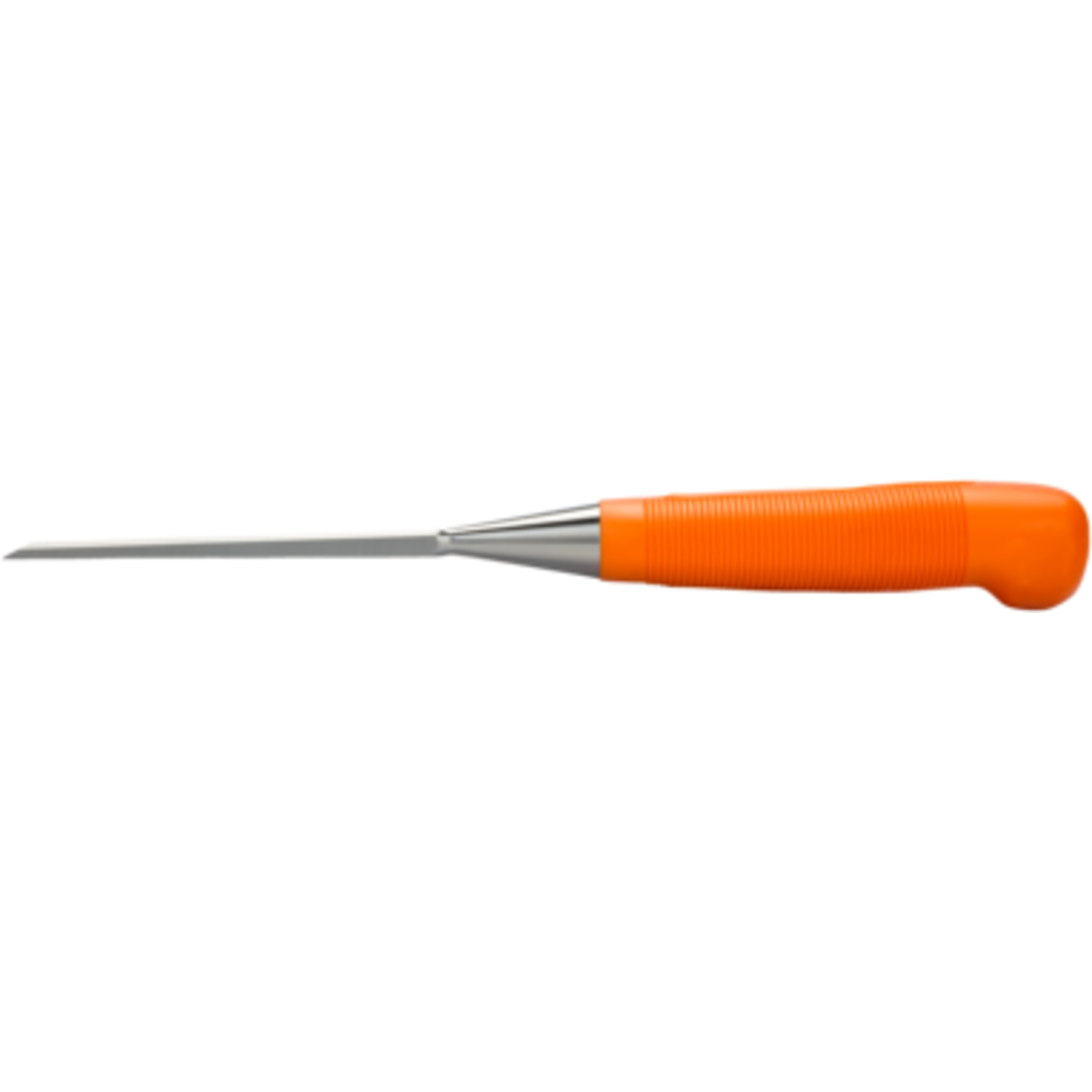 Burin bois lame 20 mm manche polypropylène orange avec étui BAHCO - 414-20