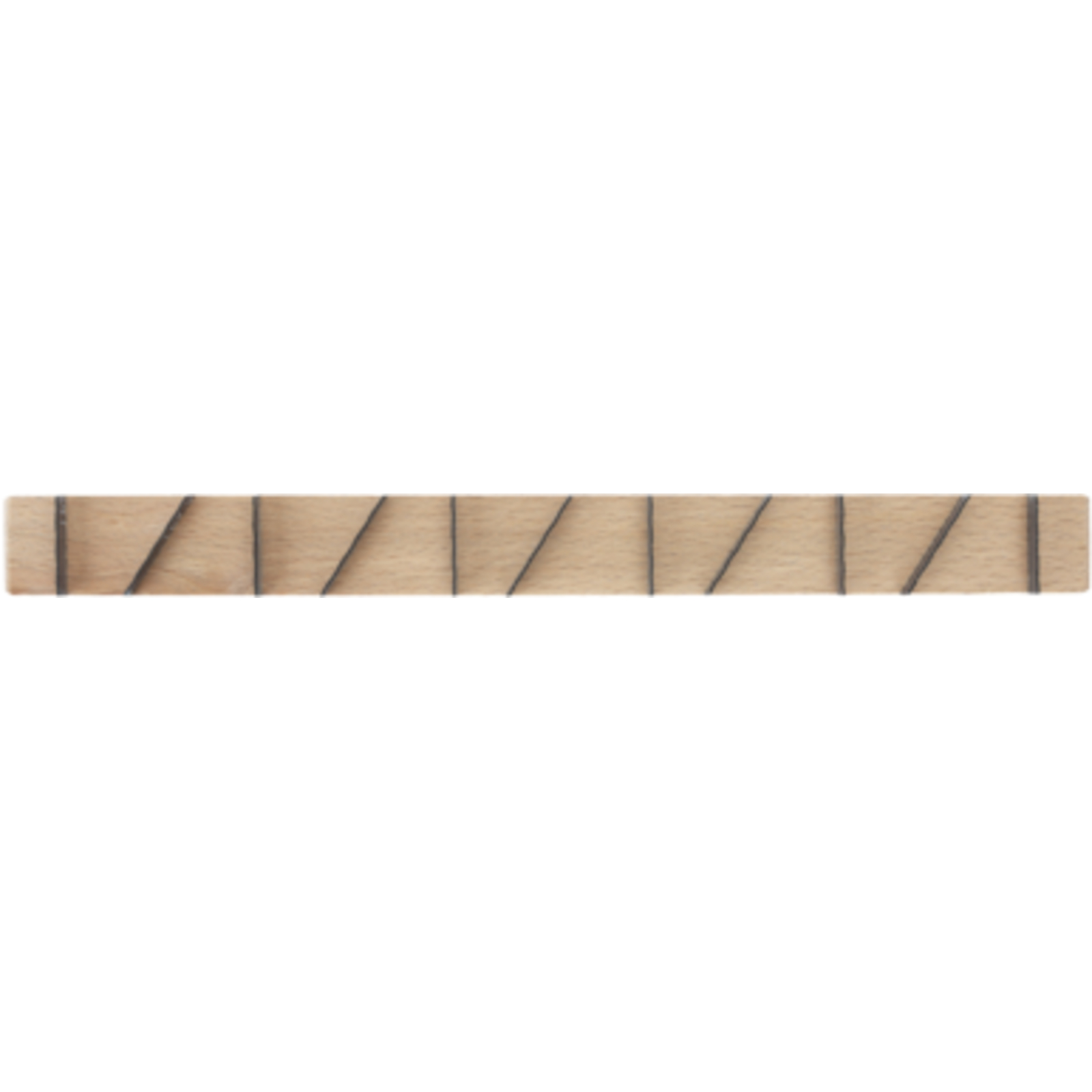 Chemin de fer pour plâtrier plat 275 x 35 mm 11 lames striées manche bois BAHCO - 2145035D0