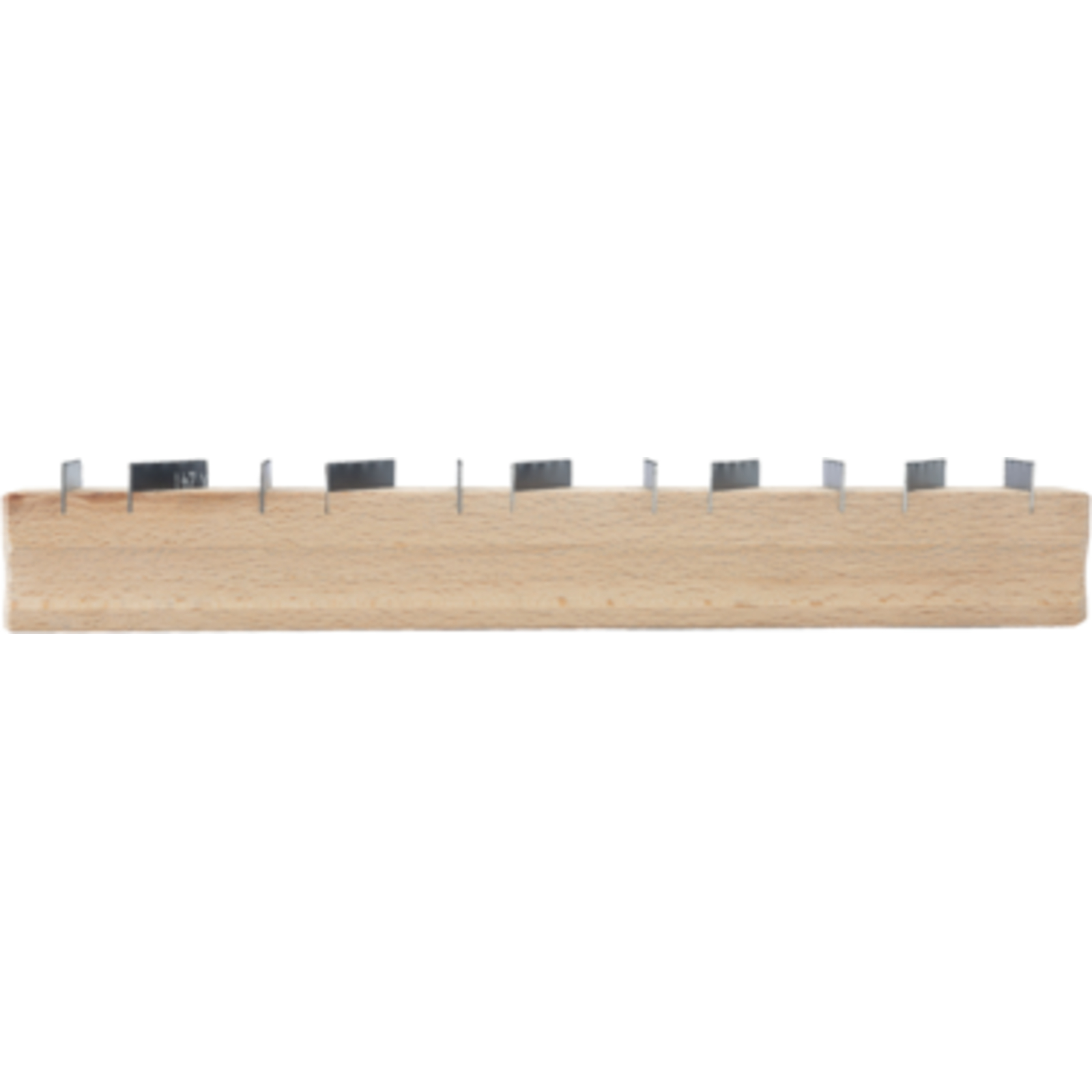 Chemin de fer pour plâtrier plat 275 x 35 mm 11 lames striées manche bois BAHCO - 2145035D0