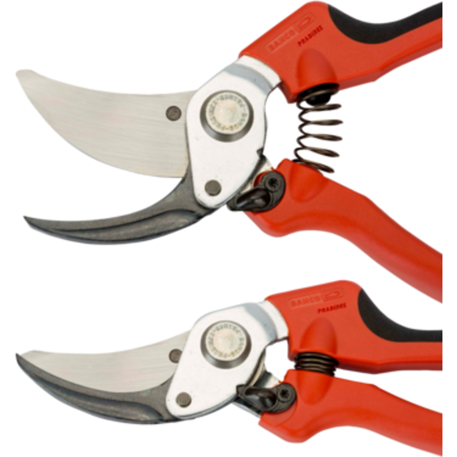 Sécateur lames croisantes 25 mm tête étroite poignées composites souples BAHCO - P108-23-F