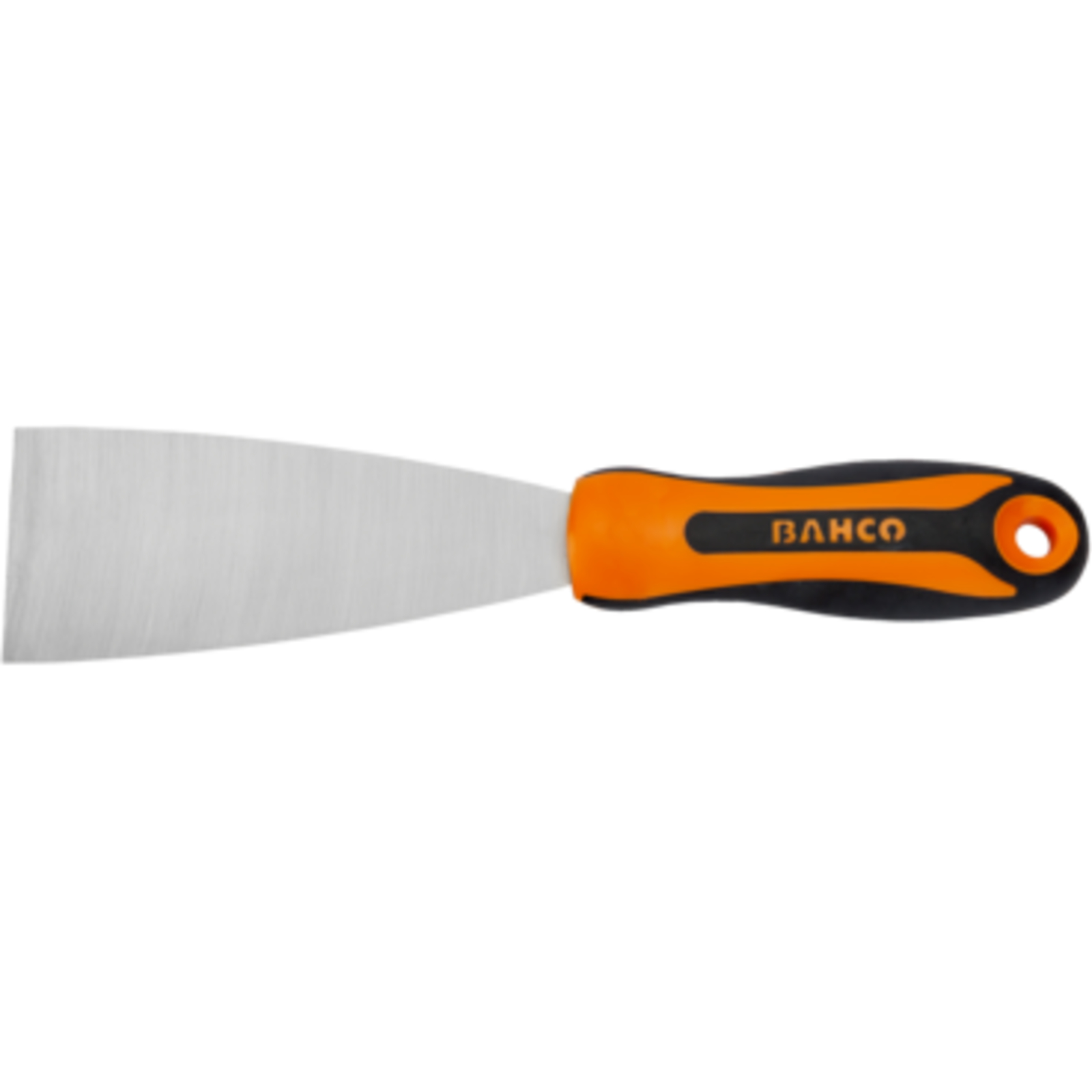 Couteau de peintre lame acier carbone 30 mm avec poignée bi-matière et trou suspension BAHCO - 215000030
