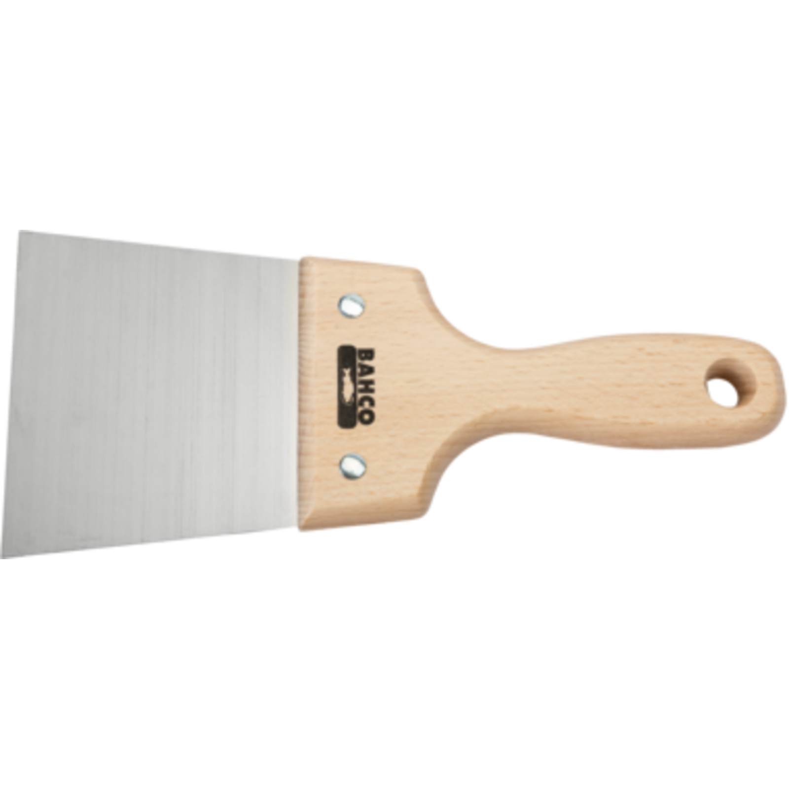 Couteau à enduire lame acier carbone 200 mm poignée bois avec trou suspension BAHCO - 219002000