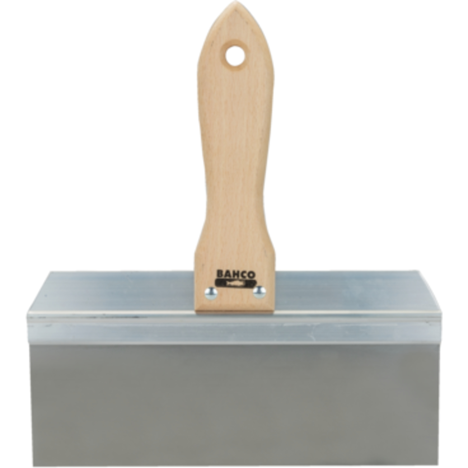 Couteau à enduire lame inox 350 mm poignée bois avec trou de suspension BAHCO - 219303500