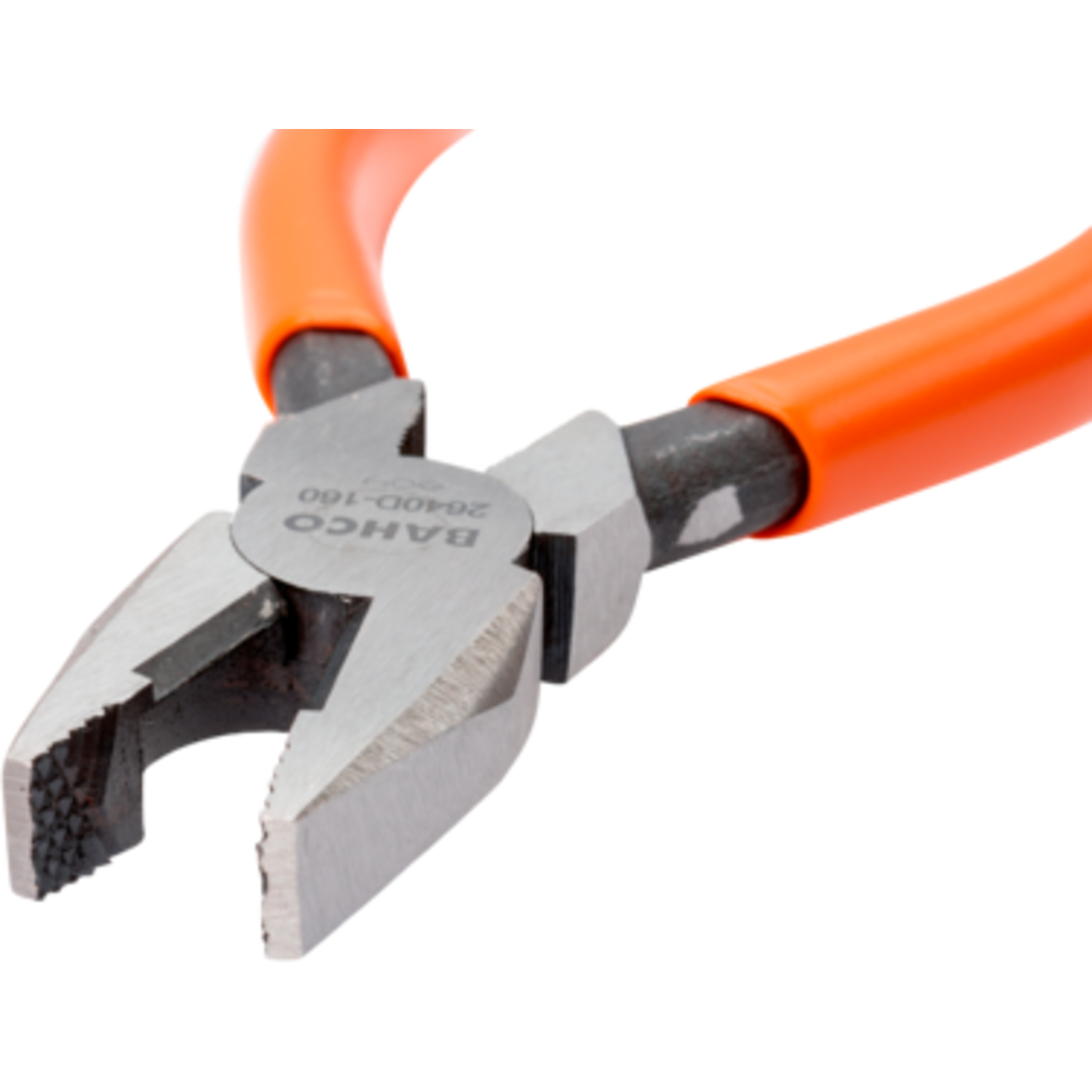Pince universelle 160 mm poignées gainées PVC coupe câbles Cu Fe Fe+ BAHCO - 2640D-160