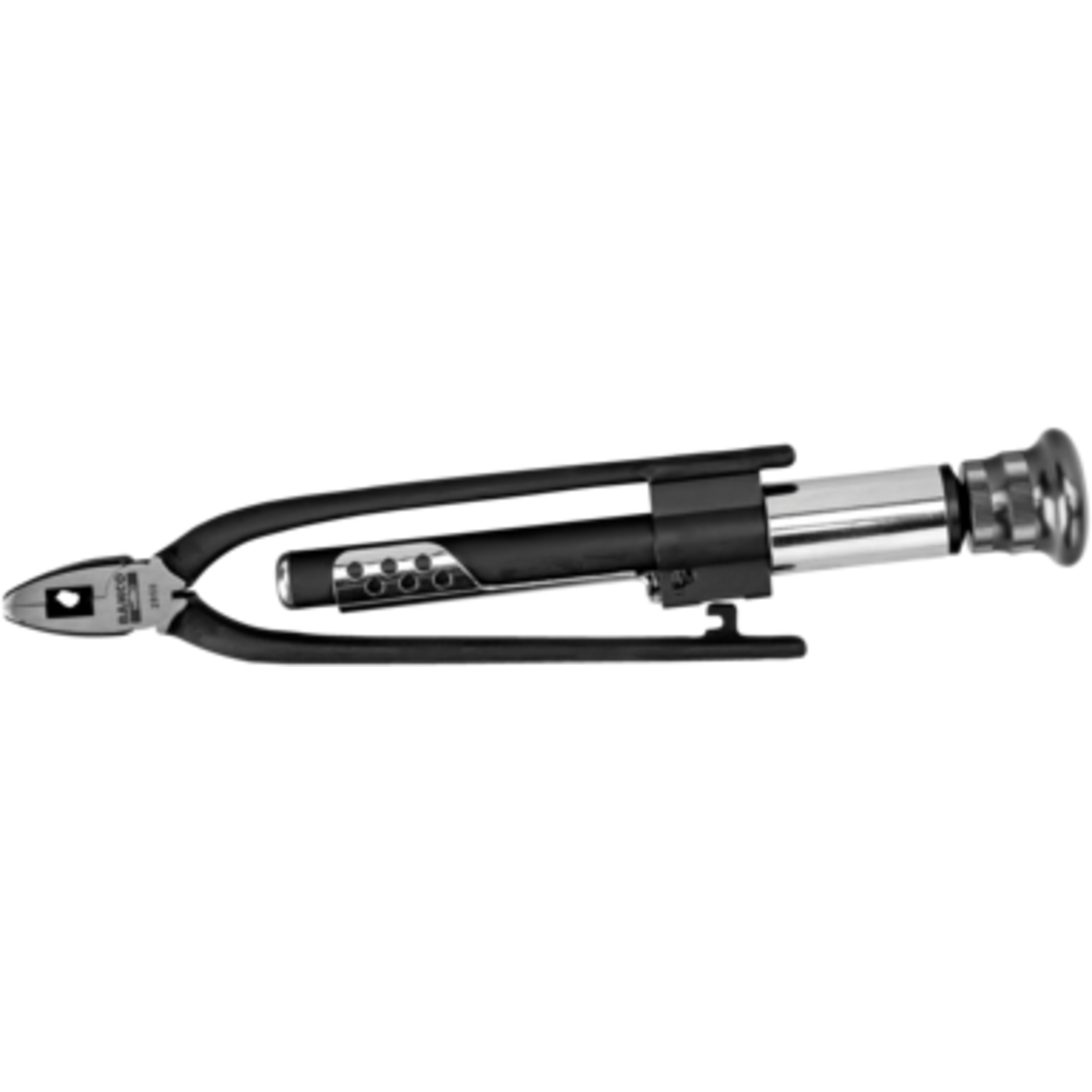 Pince à freiner câble Ø1,6 mm becs striés coudés 30° finition phosphatée BAHCO - 2855 D