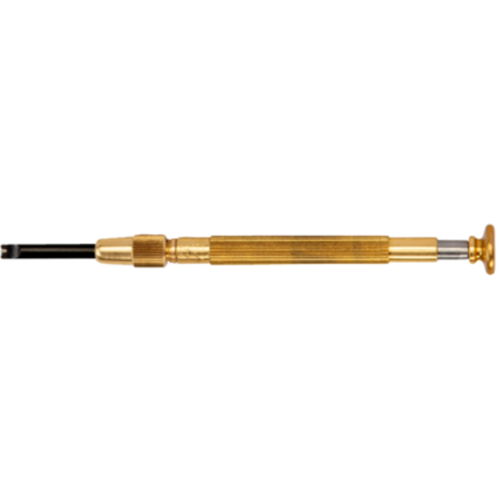 Tournevis vis à fente précision 4,5 x 110 mm manche laiton tête rotative BAHCO - 2784-4.5
