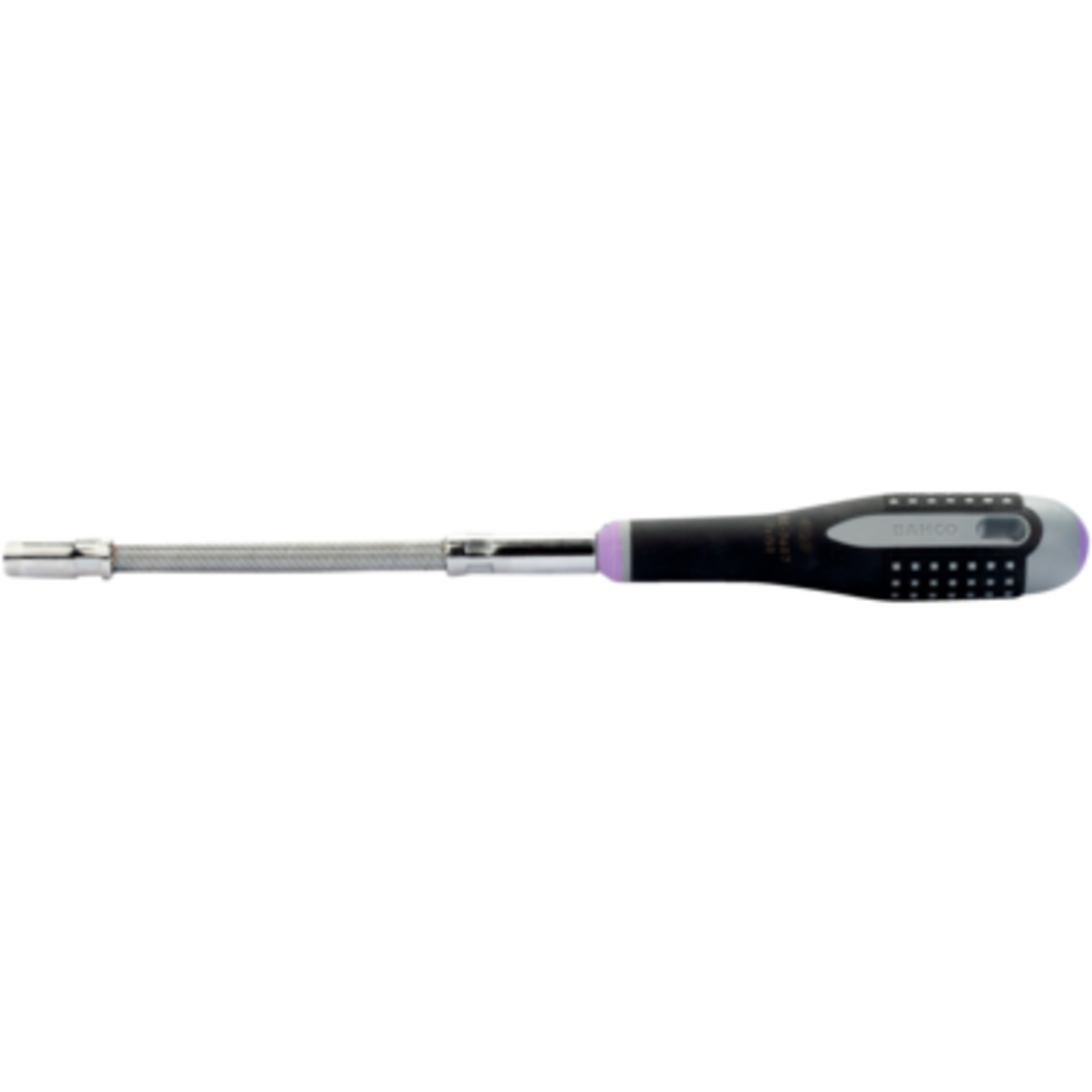 Tournevis à douille 6 pans tige flexible 6 mm 150 mm avec poignée caoutchouc ERGO BAHCO - BE-7606