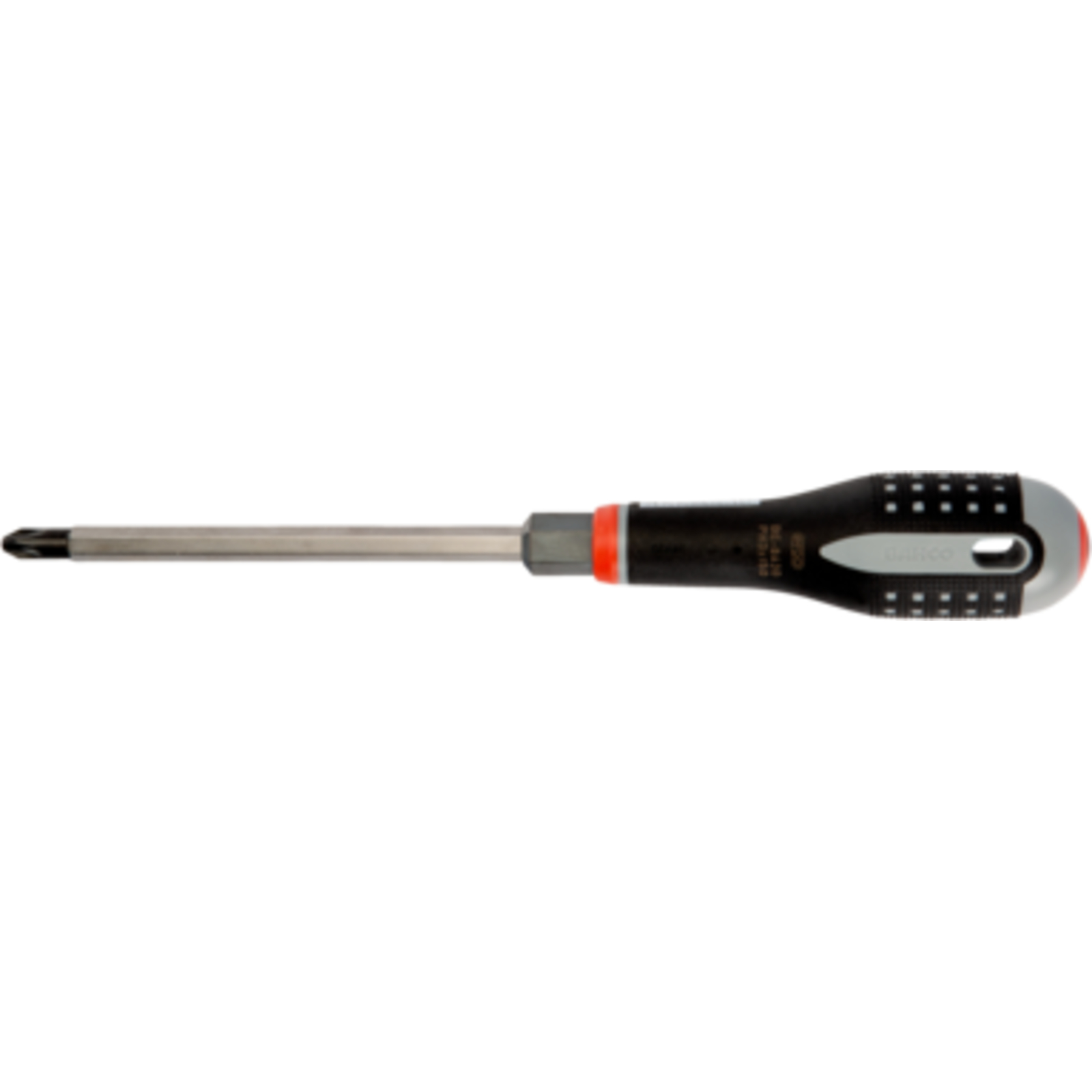 Tournevis Phillips renforcé ERGO PH1 100 mm poignée caoutchouc BAHCO - BE-8628